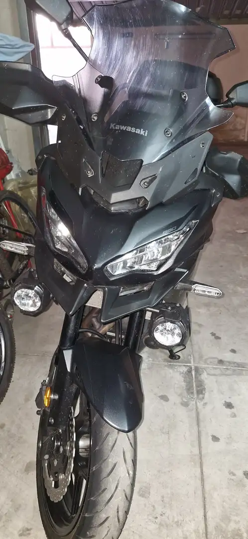 Kawasaki Versys 650 tourer plus Negru - 1