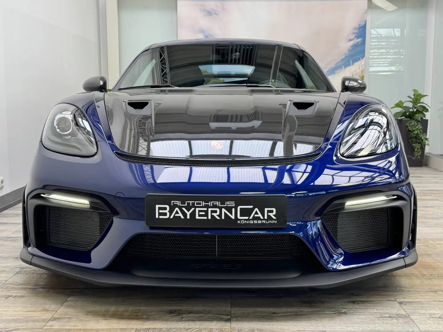 Porsche 718 Cayman GT4 RS Weissach Clubsport Lift Kamera Blau - 2