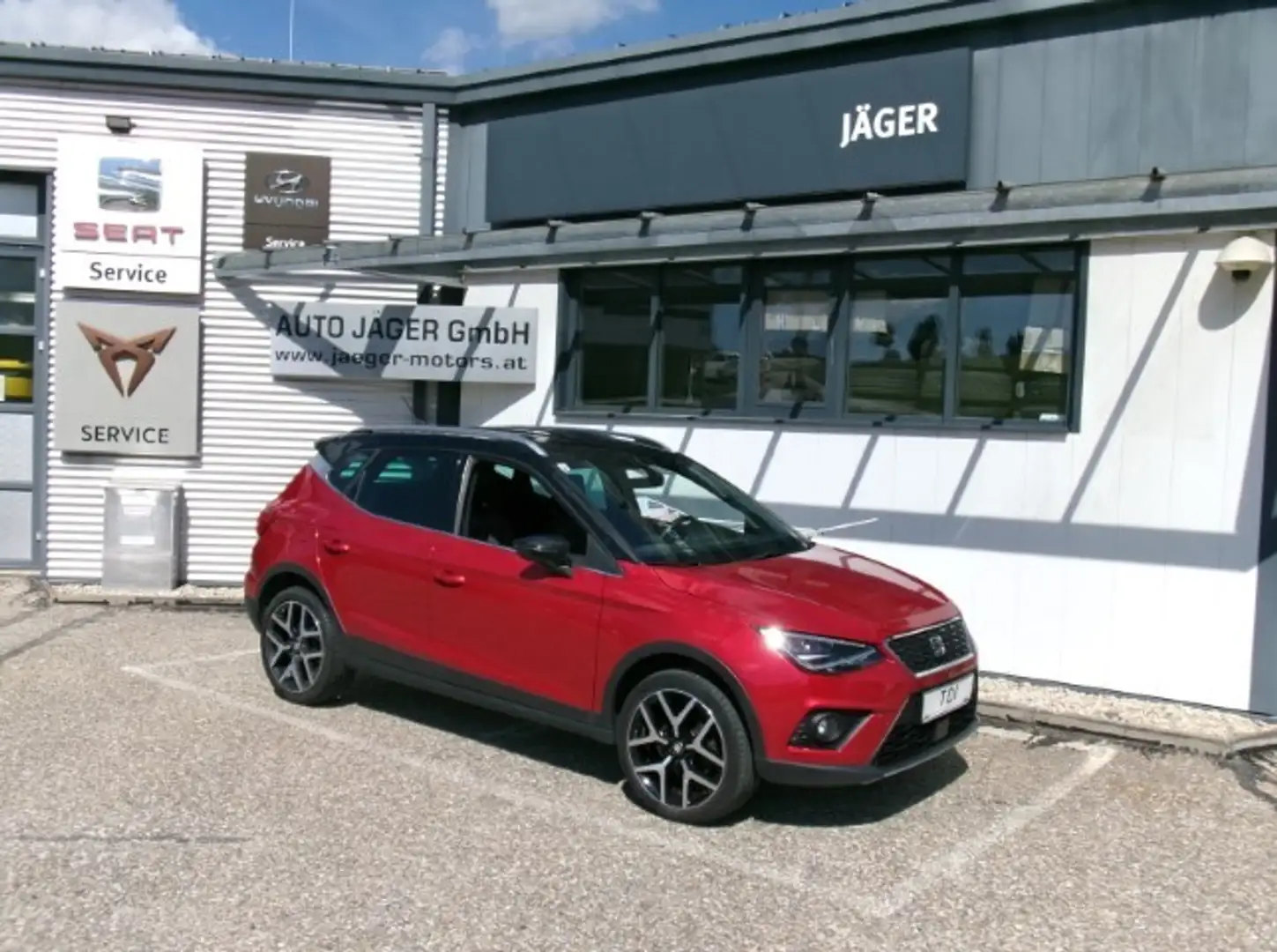 SEAT Arona TDI Xcel DSG ACC ABSTANDSTEMPOMAT Rot - 1
