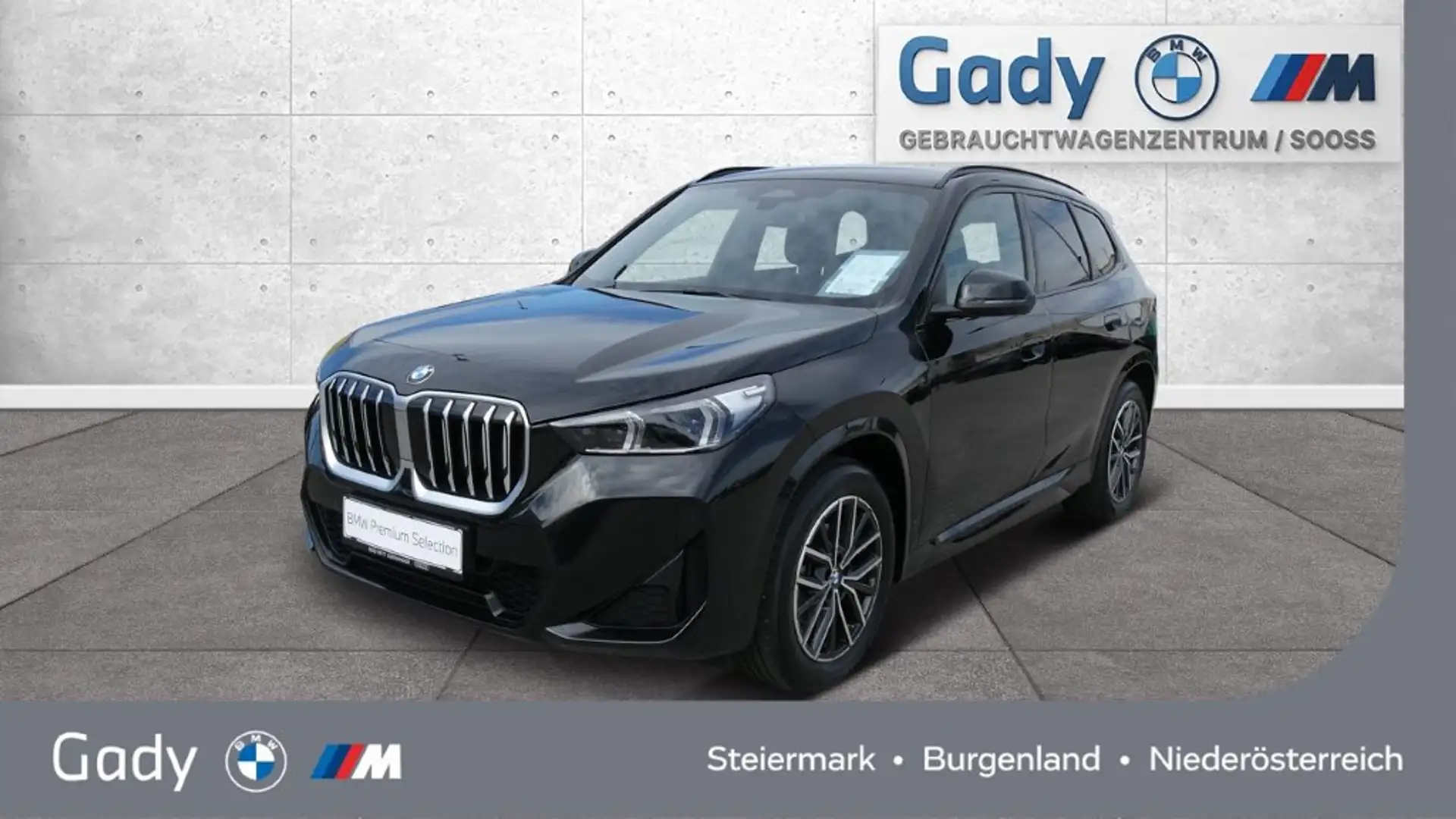 BMW X1 xDrive20d Schwarz - 1