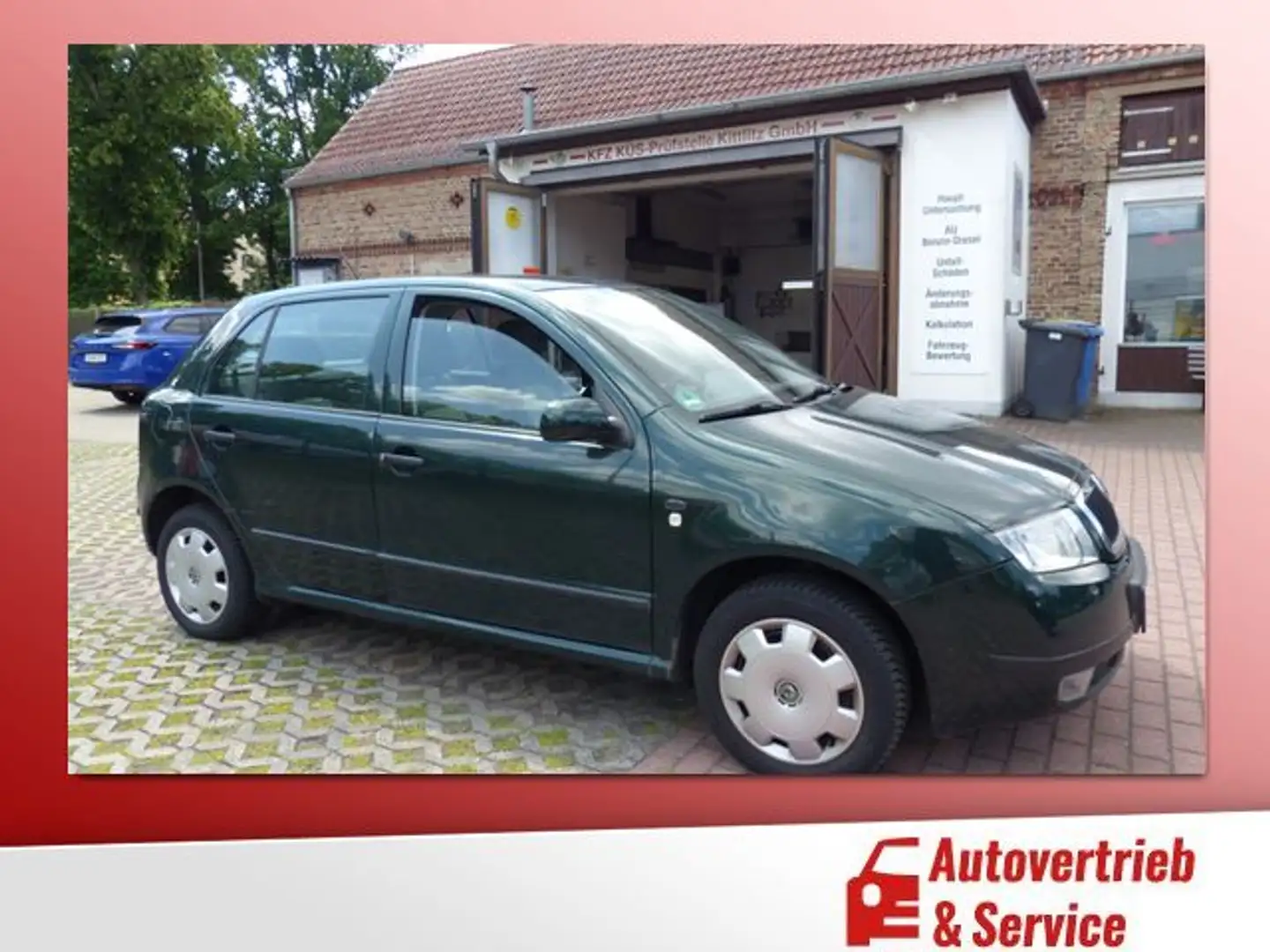 Skoda Fabia 1.4 5-türig top Zustand, viele Services Zielony - 1