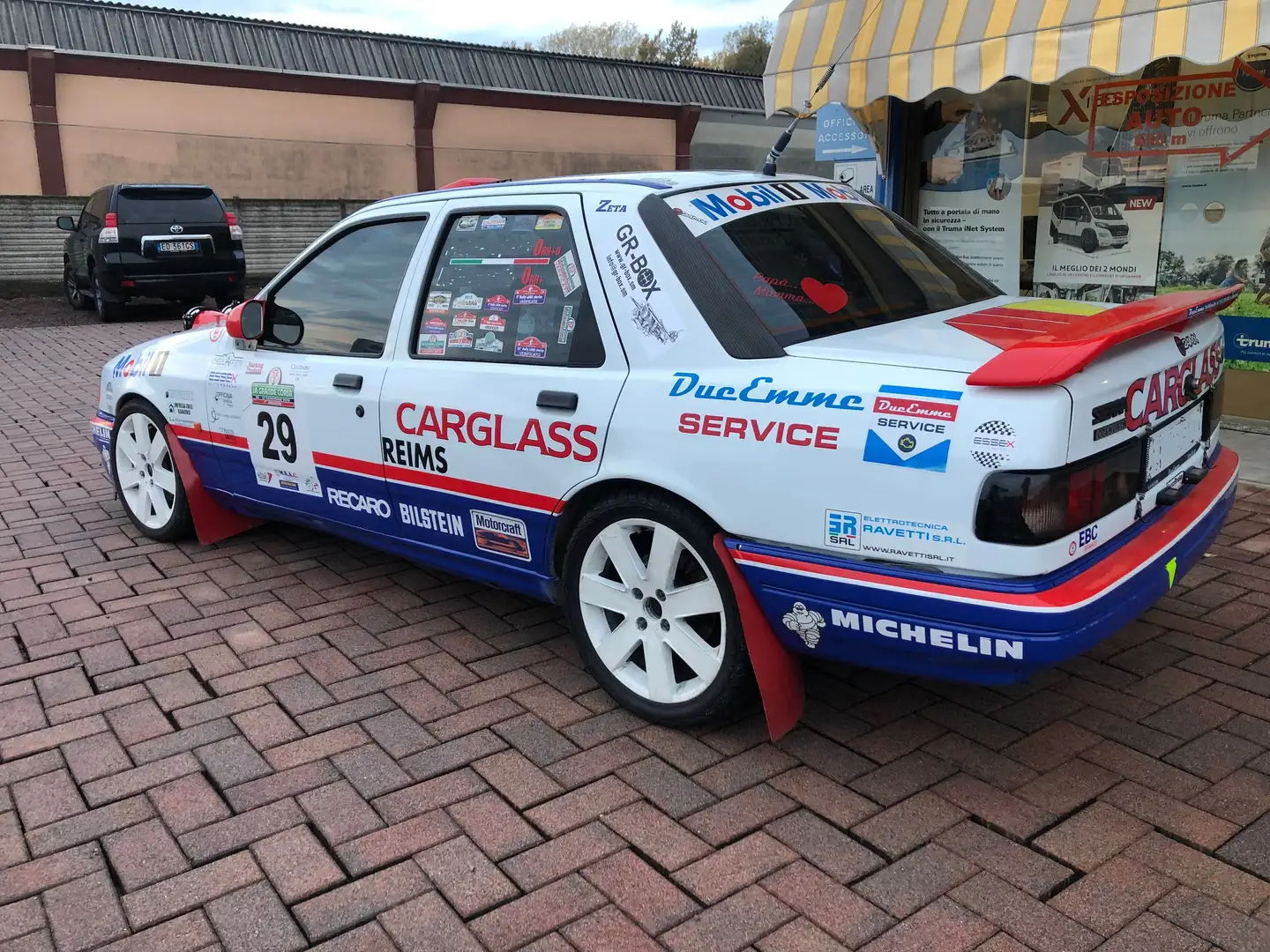 Ford Sierra Cosworth 2 WD Gruppo A   HTP  FIA Fehér - 2
