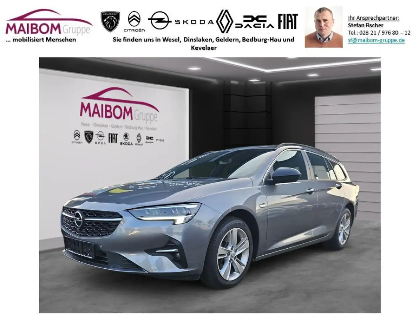 Opel Insignia Sports Tourer Diesel Automatik SITZHZG NAVI LENKRA Grau - 1