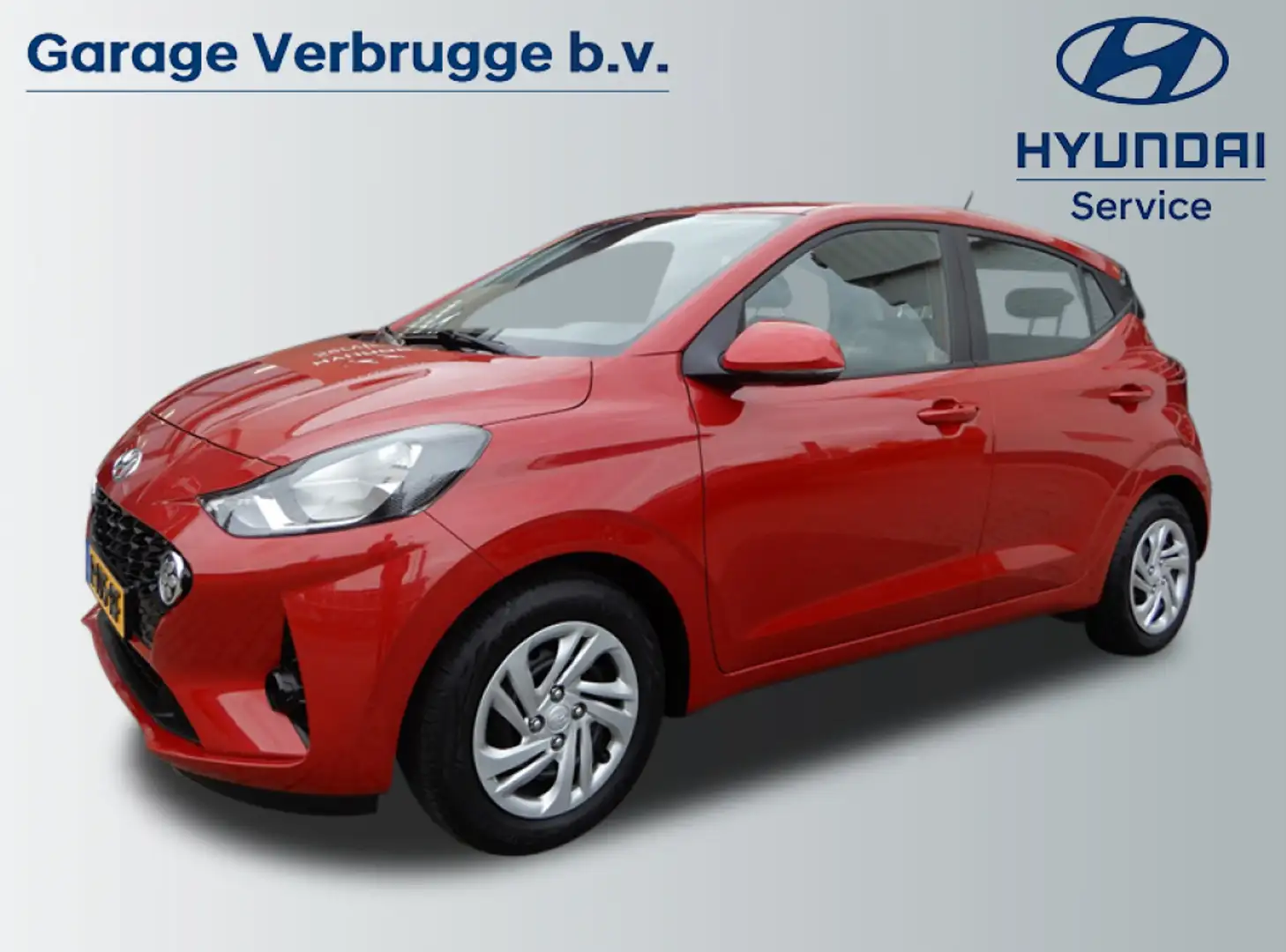 Hyundai i10 1.0 Comfort Smart | NL auto | Navi | Achteruitrijc Rood - 1