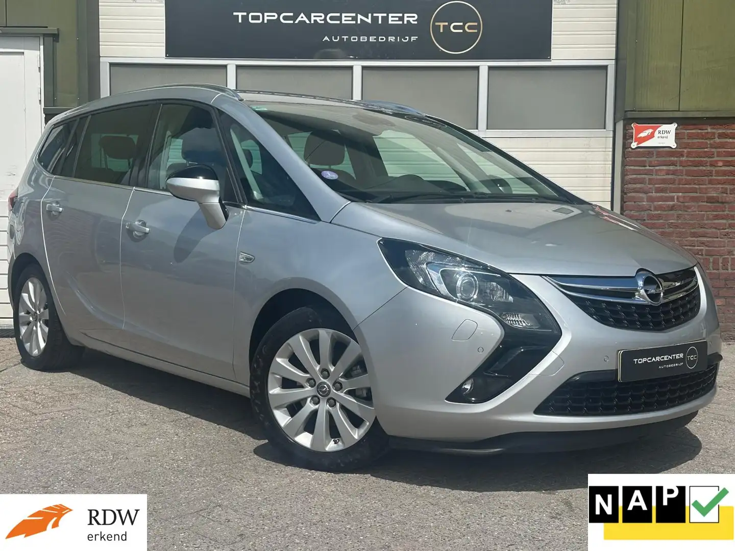 Opel Zafira Tourer 1.4 Innov. 7p./NAVI/PARKS/CAMERA/APK/NAP Grijs - 1
