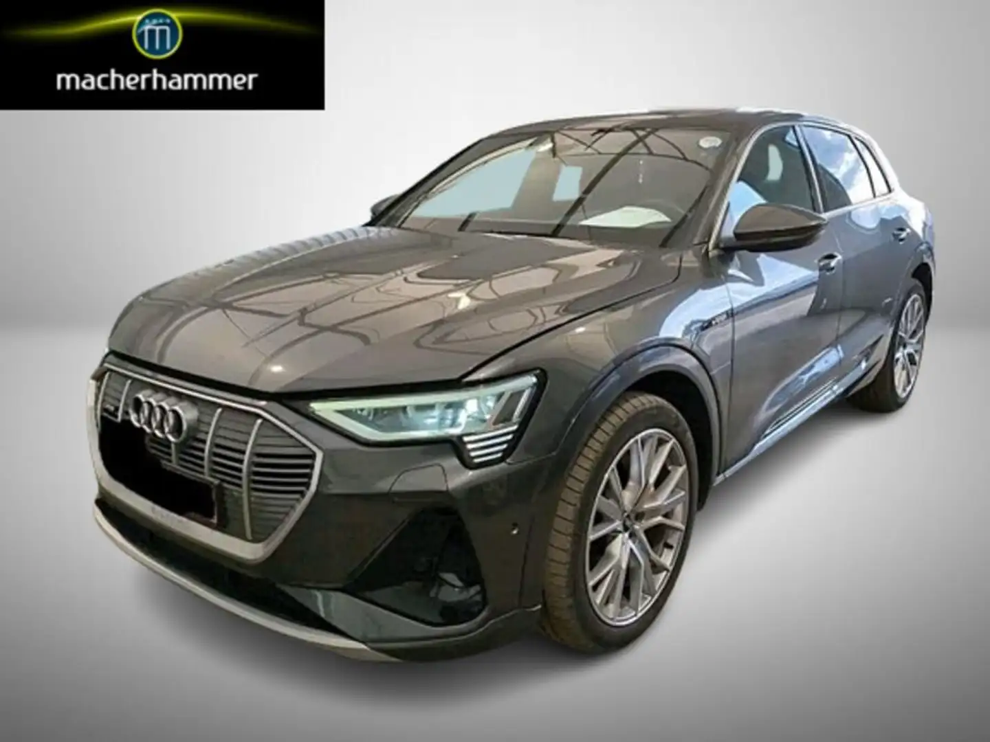 Audi e-tron 55 S LINE*MATRIX*PANO*AHK*SITZKLIMA*MASSAGE Grau - 1