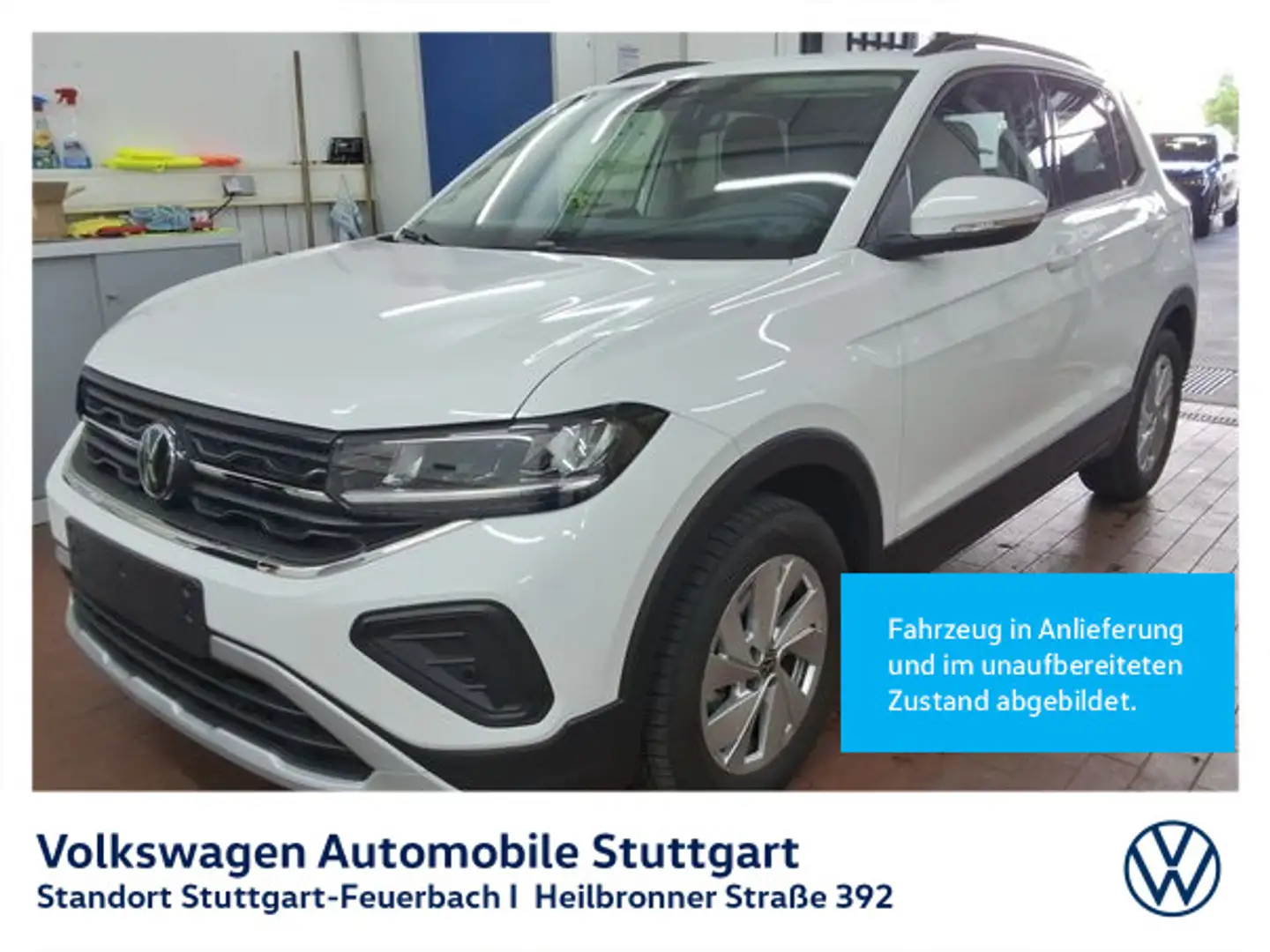 Volkswagen T-Cross Life 1.0 TSI Navi Tempomat Weiß - 2
