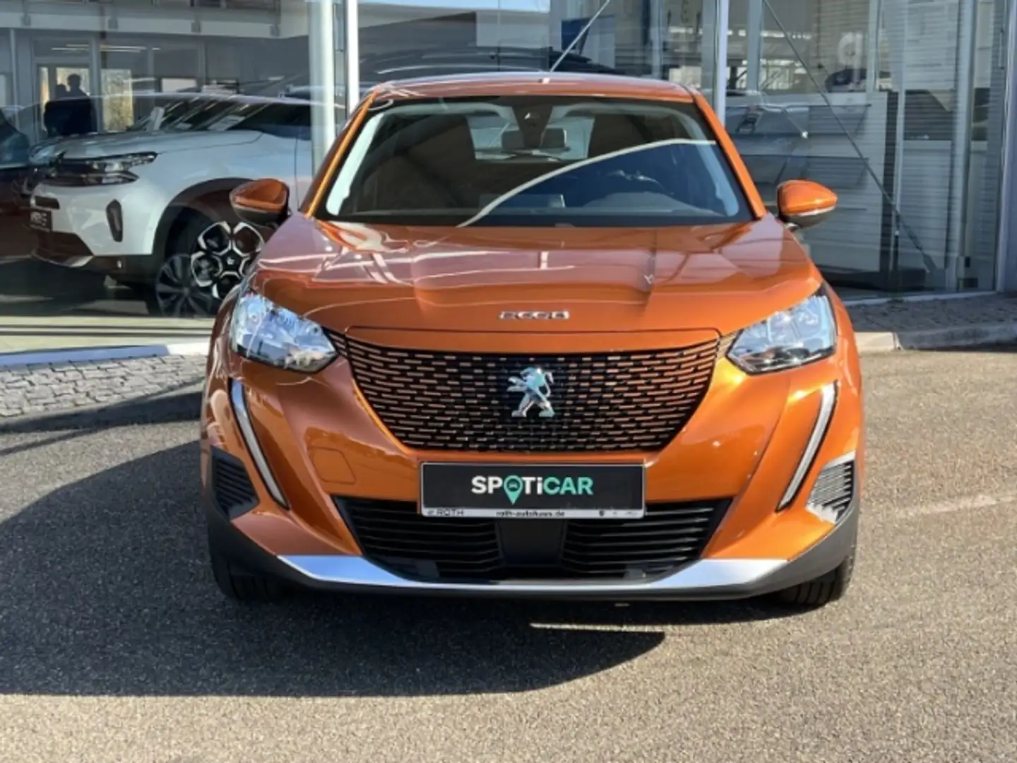 Peugeot 2008 Elektro 136 Active Wärmepumpe Kamera Orange - 2
