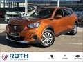 Peugeot 2008 Elektro 136 Active Wärmepumpe Kamera Orange - thumbnail 1