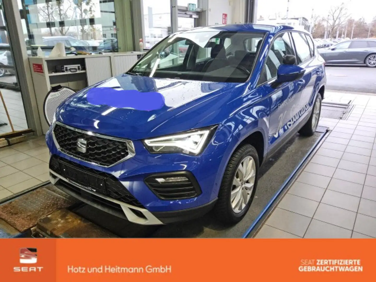 SEAT Ateca 1.5 TSI DSG Style Standhzg/AHK/ACC Blau - 1