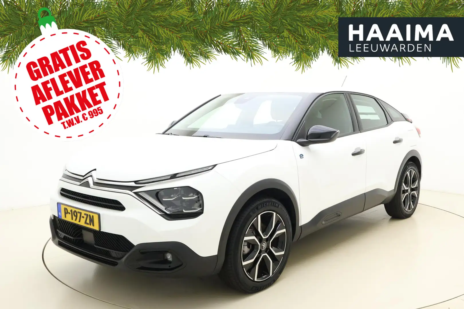 Citroen E-C4 Electric Feel 50 kWh | Climate control | Camera | Navigatie Wit - 1