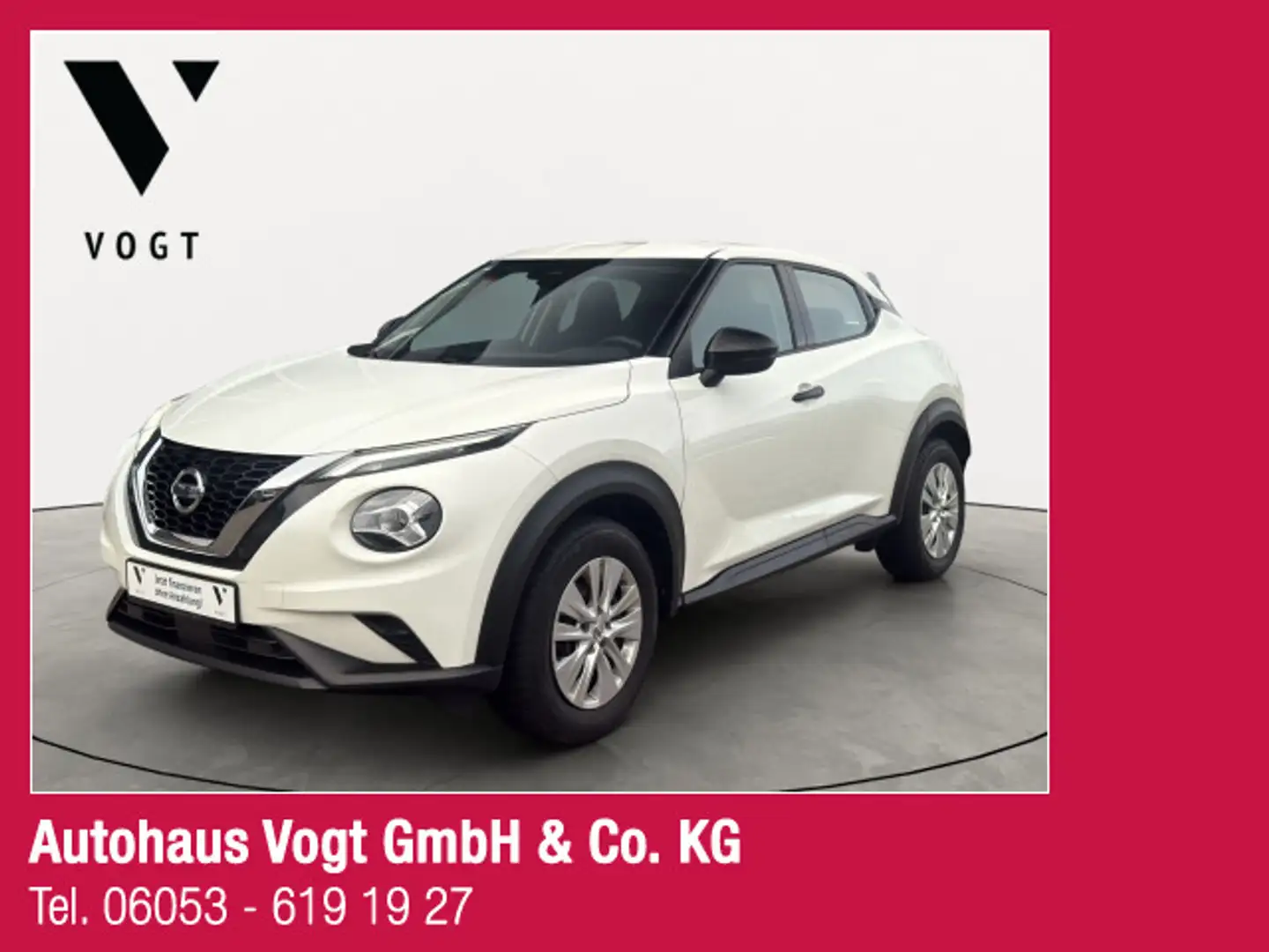 Nissan Juke Visia°LED°KLIMA°BLUETOOTH°TEMPOMAT Weiß - 1
