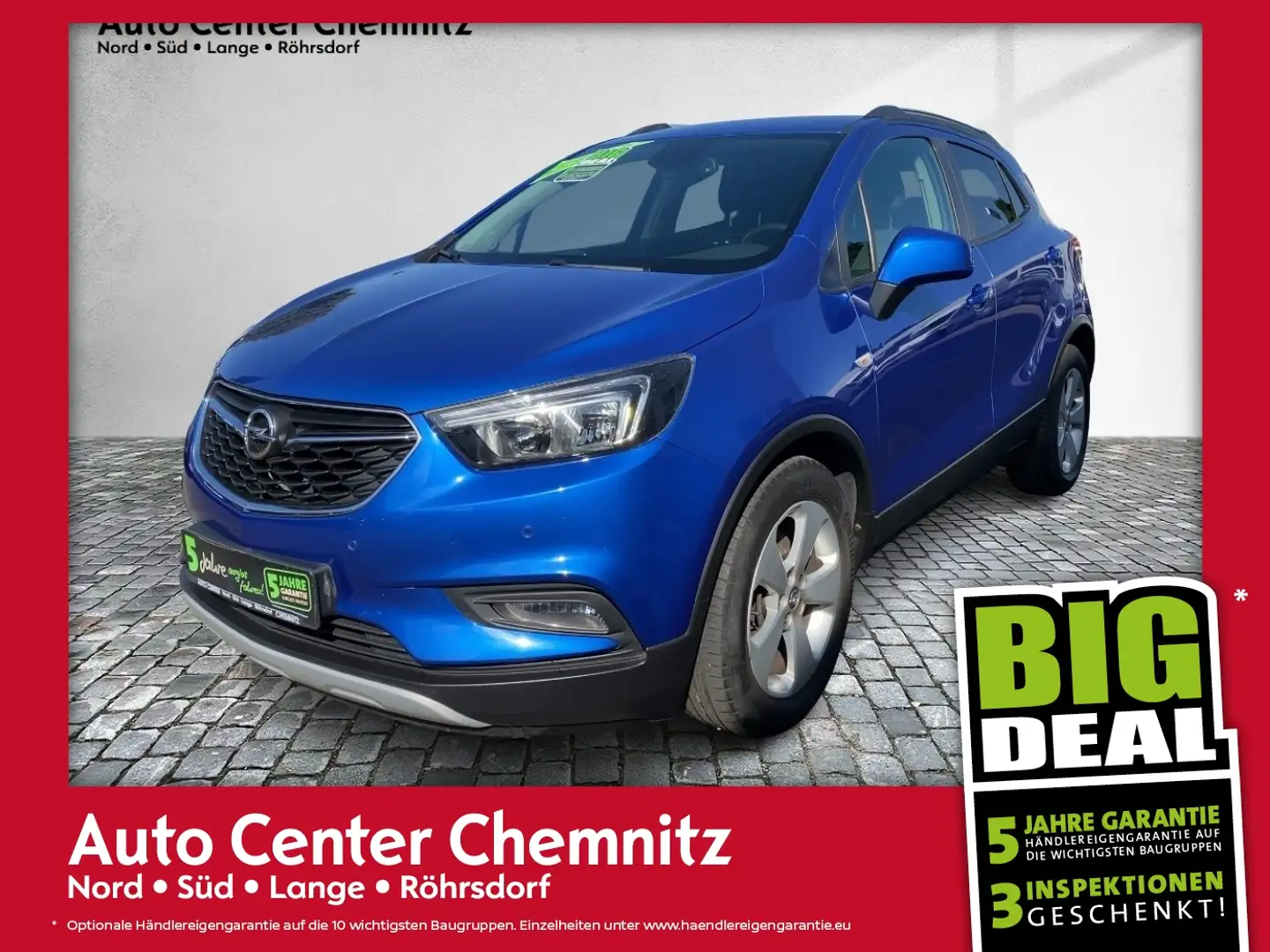Opel Mokka X 1.4 Edition IntelliLink/KlimaA/PDC/Kamera Blauw - 1