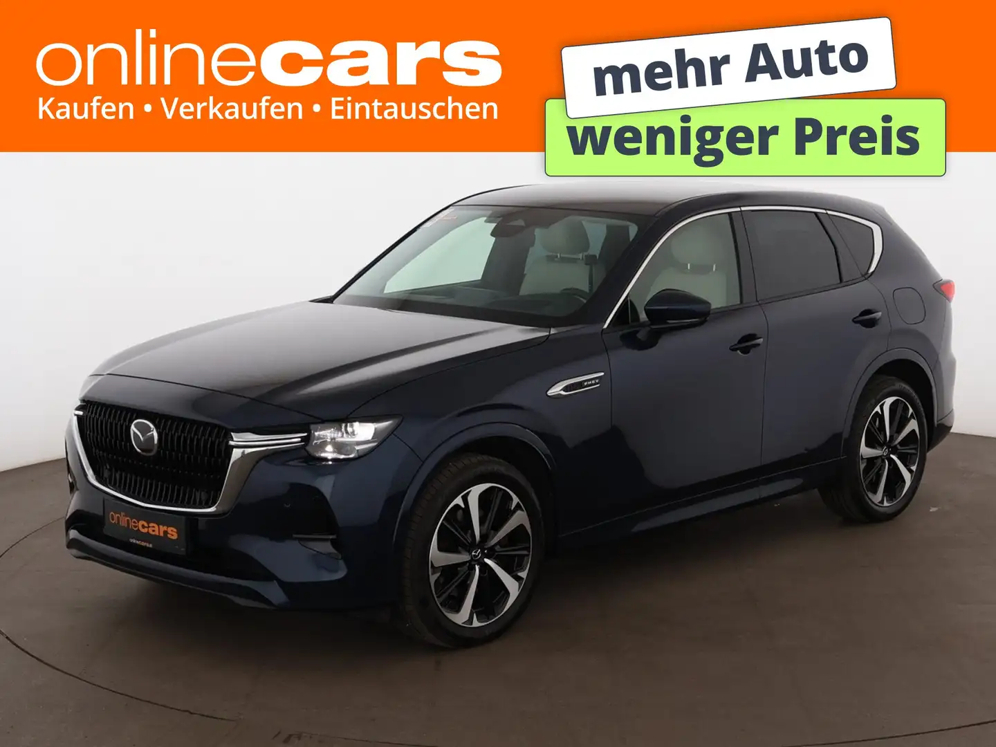 Mazda CX-60 2.5 e-SKYACTIV-PHEV AWD Aut LED HEAD-UP Blau - 1