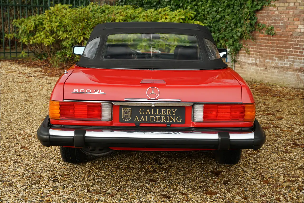 Mercedes-Benz SL 500 "Signal Red like Bobby Ewing's Car" Very well main, foto 7