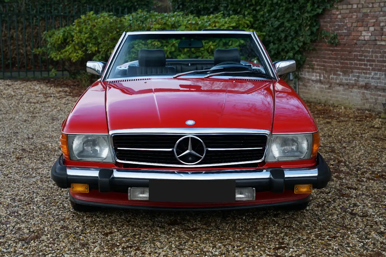 Mercedes-Benz SL 500 "Signal Red like Bobby Ewing's Car" Very well main, foto 5