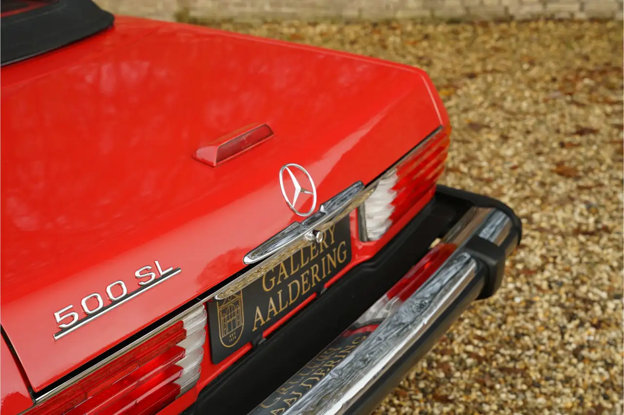 Mercedes-Benz SL 500 "Signal Red like Bobby Ewing's Car" Very well main, foto 10