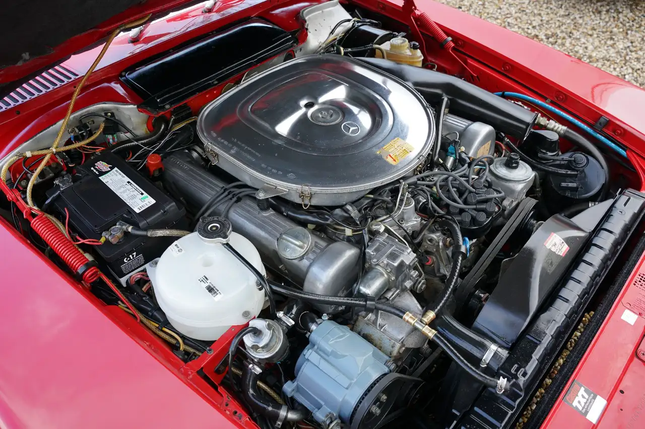 Mercedes-Benz SL 500 "Signal Red like Bobby Ewing's Car" Very well main, foto 4