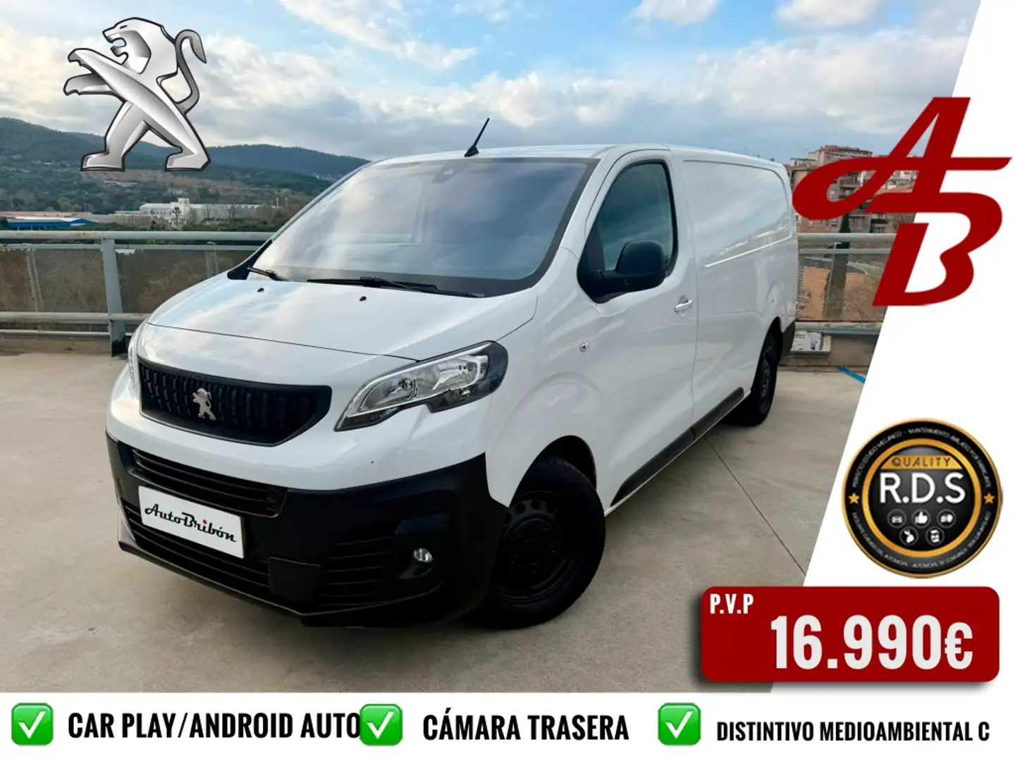 Peugeot Expert Fg. Compact 1.5BlueHDi S&S Premium 120 Blanco - 1