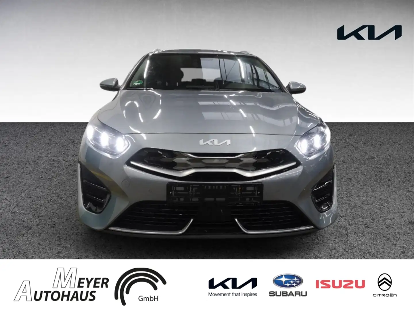 Kia Ceed SW / cee'd SW 1.6 PHEV Spirit+el. Heckklappe+Teilleder+Einparkhi Silber - 2