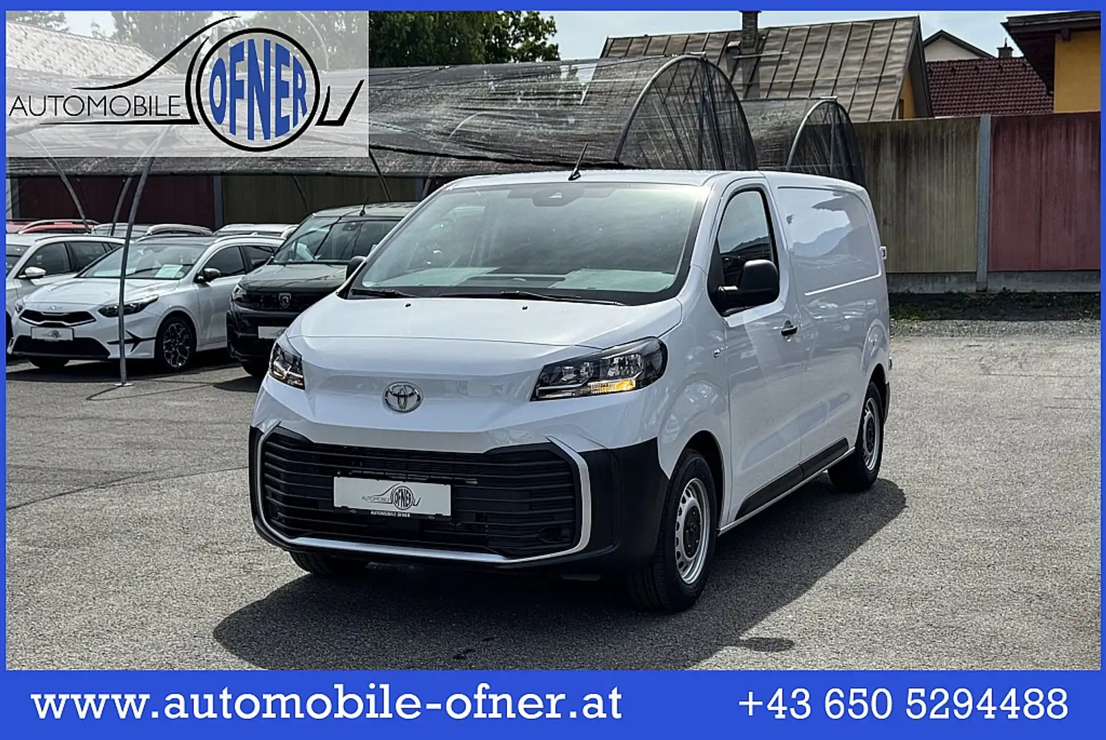 Toyota Proace Pro Ace 1,5 D-4D 120 L1 ProWork PDC Kamera Holz... Weiß - 1