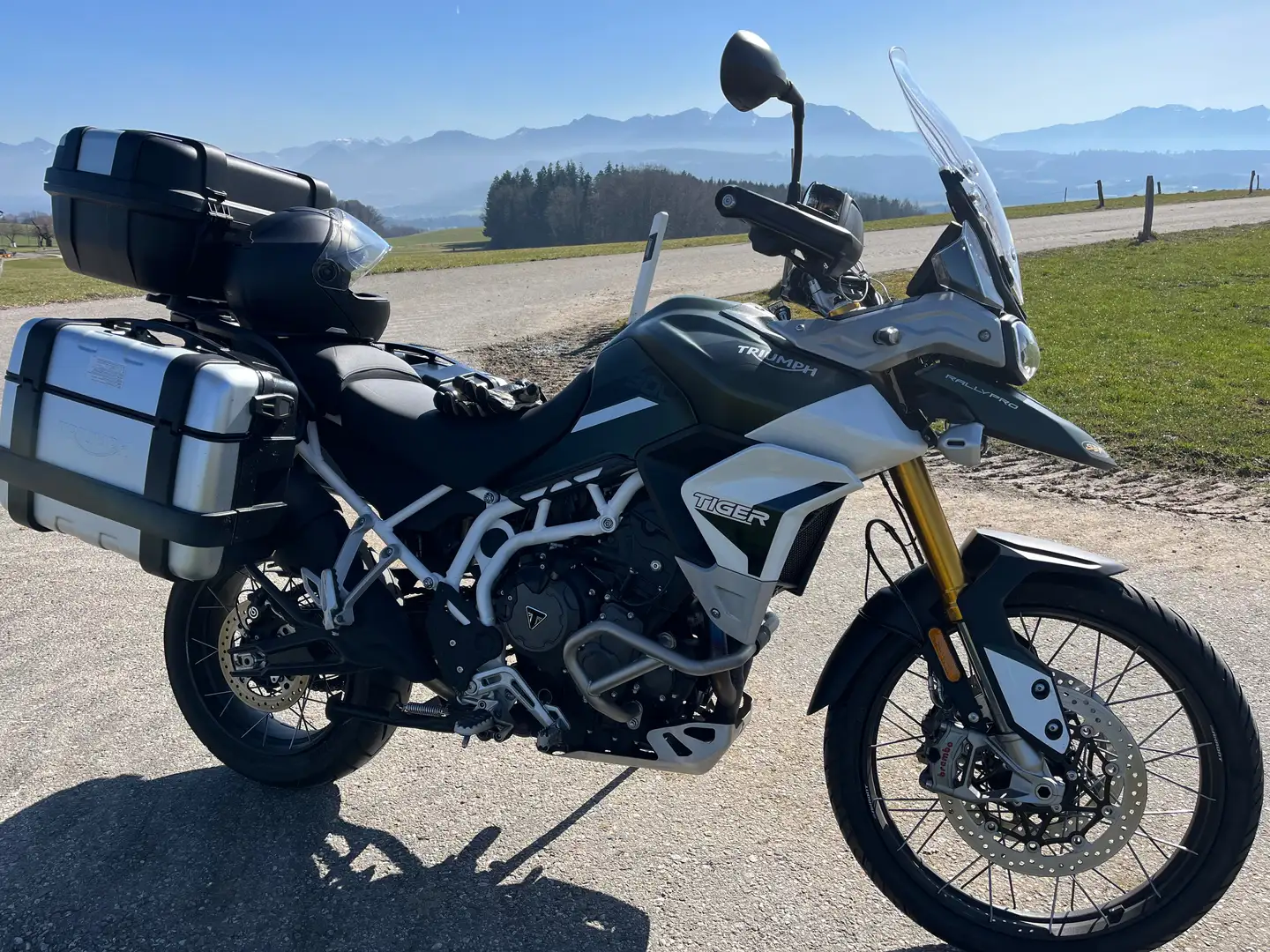 Triumph Tiger 900 Rally Pro - VB 12.500 €/NP 17.755 € SCHECKHEFTGEPFLEGT Verde - 1