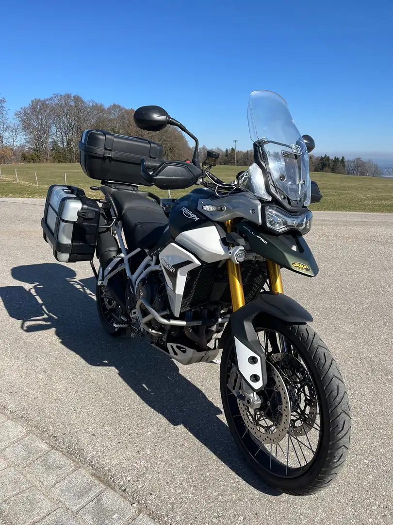 Triumph Tiger 900 Rally Pro - VB 12.500 €/NP 17.755 € SCHECKHEFTGEPFLEGT Verde - 2