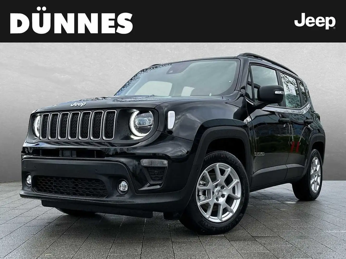 Jeep Renegade Altitude 1.5 GSE 48V Automatik Schwarz - 1