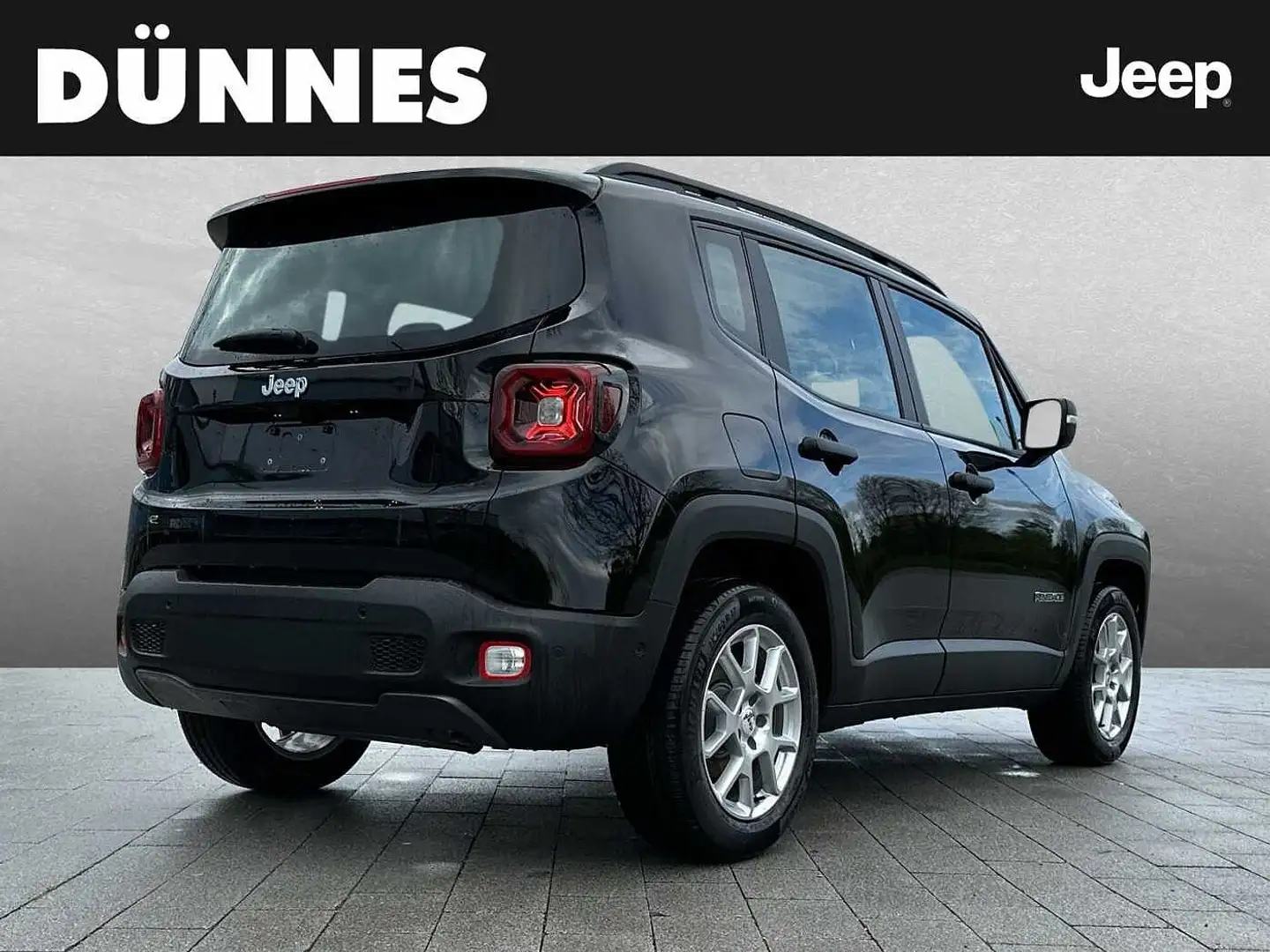 Jeep Renegade Altitude 1.5 GSE 48V Automatik Schwarz - 2
