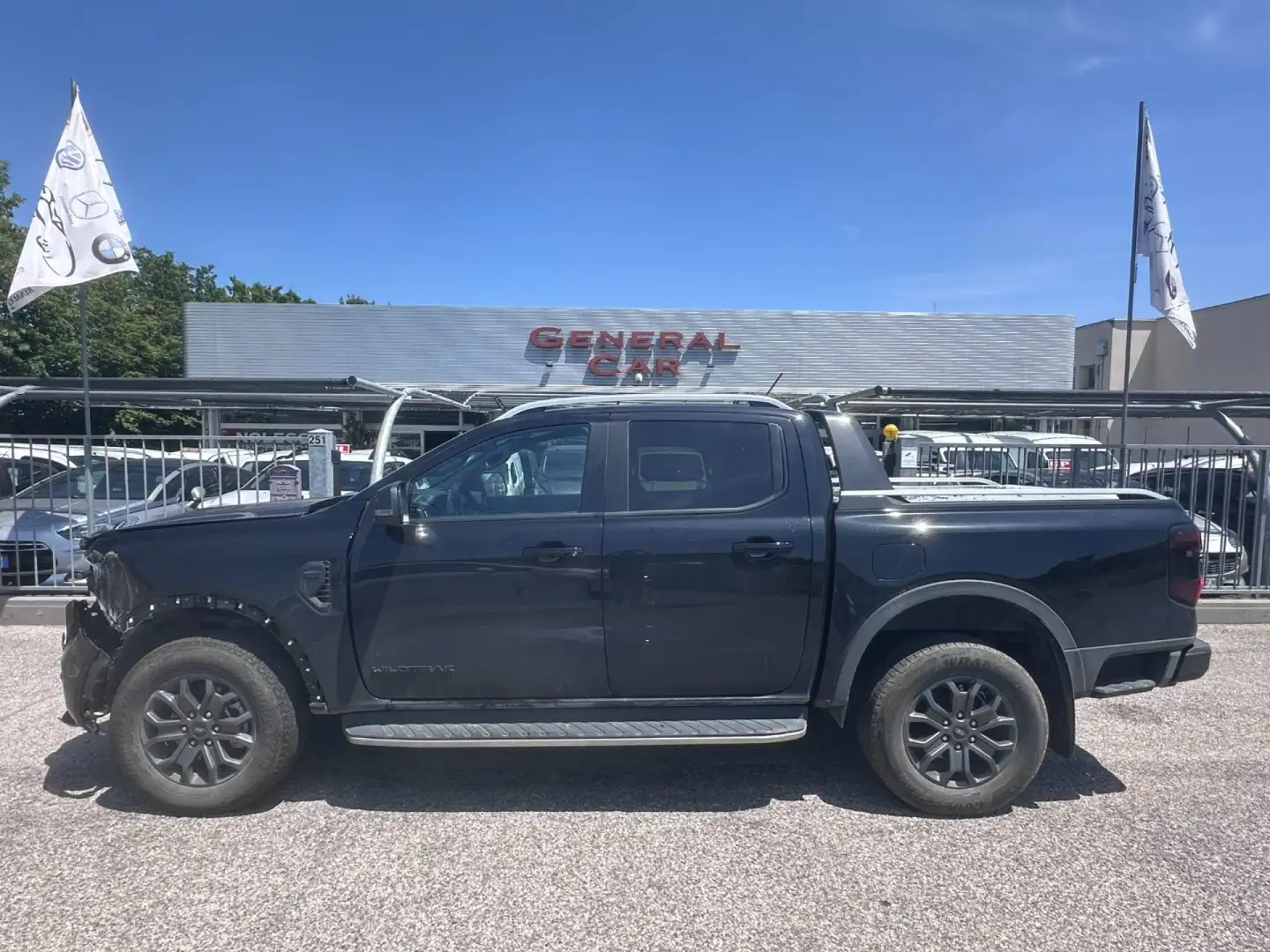 Ford Ranger 2.0 ECOBLUE aut. 205 CV DC Wildtrak 5 posti Negro - 1