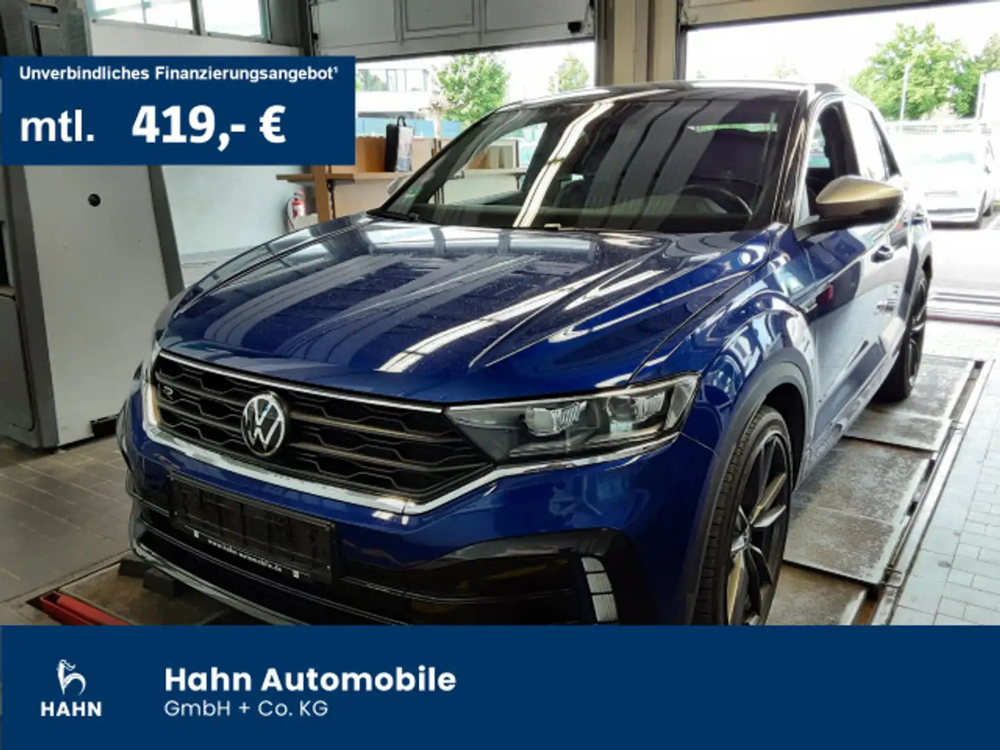 Volkswagen T-Roc R 2.0TSI 4Motion DSG AHK Akrapovič DCC CAM Bleu - 1