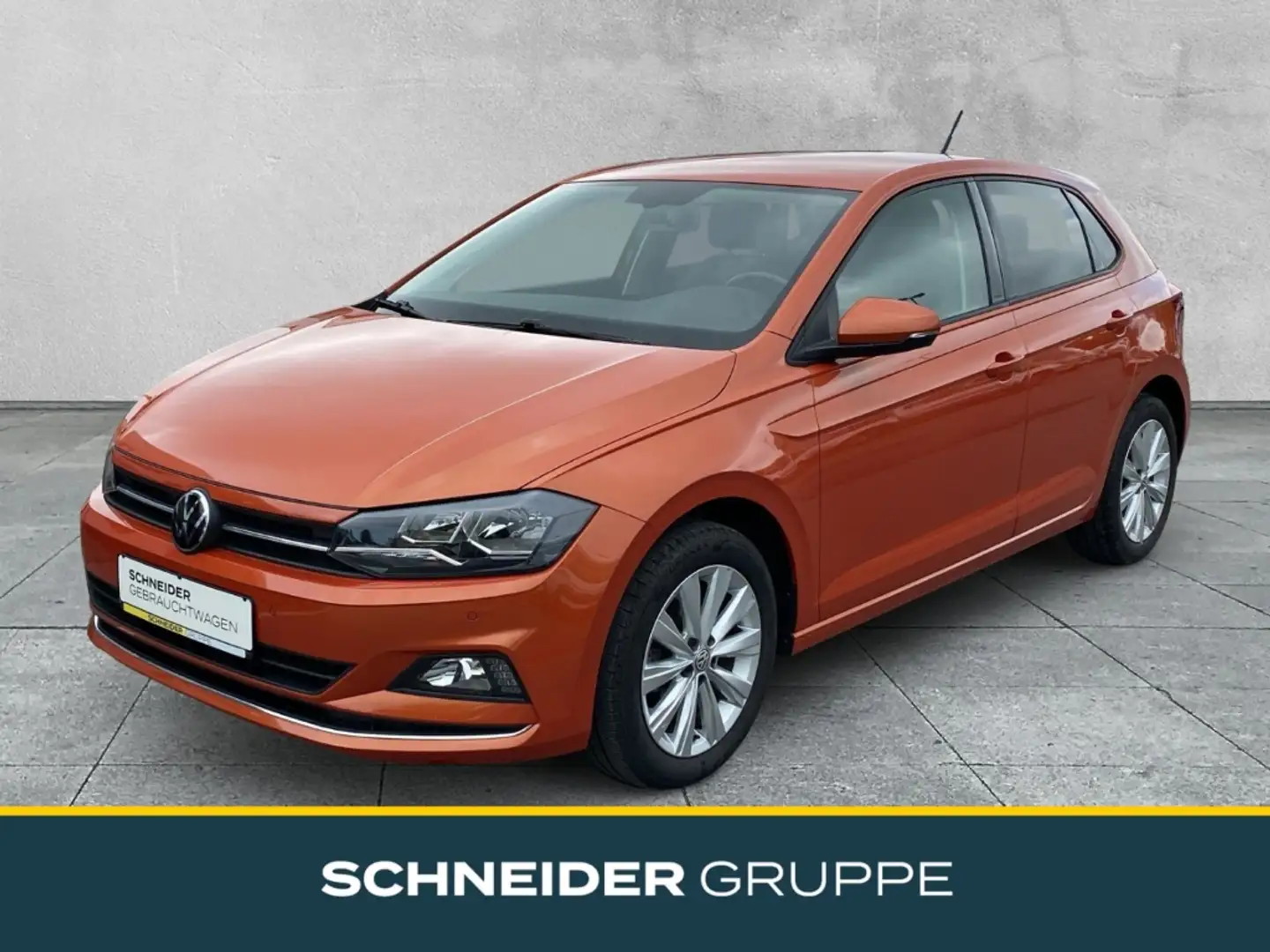 Volkswagen Polo VI 1.0 TSI Highline DAB+SHZ+PDC+APP-CONNECT Orange - 1