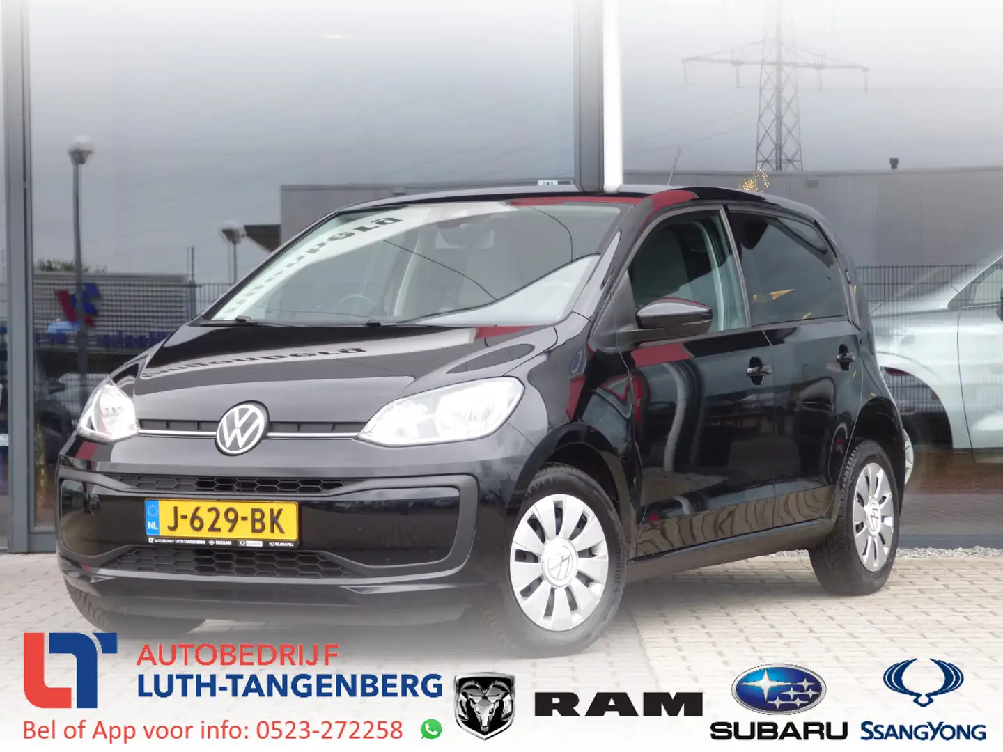 Volkswagen up! 1.0 BMT 5drs move up! Airco | Black | JBL | Privac Schwarz - 1
