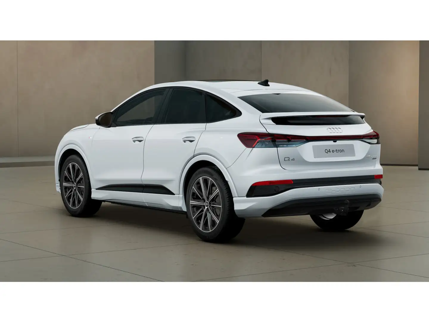 Audi Q4 e-tron Sportback 45 qu. 2xS line/Black/Pano/Sonos/Matrix/ Weiß - 2
