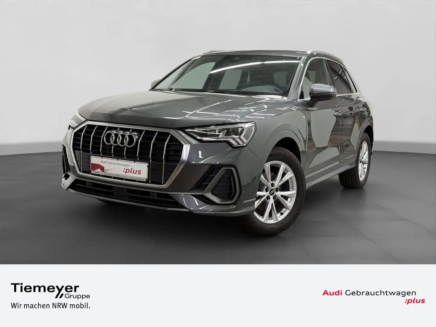 Audi Q3 35 TFSI 2x S LINE MATRIX ST.HEIZ ASSIST AHK Grau - 1