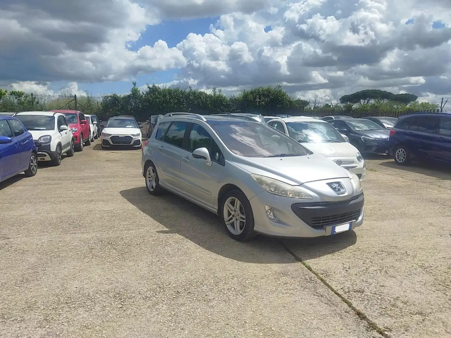 Peugeot 308 1.6HDi 112cv TETTO PANORAMICO CRUISE Grigio - 1