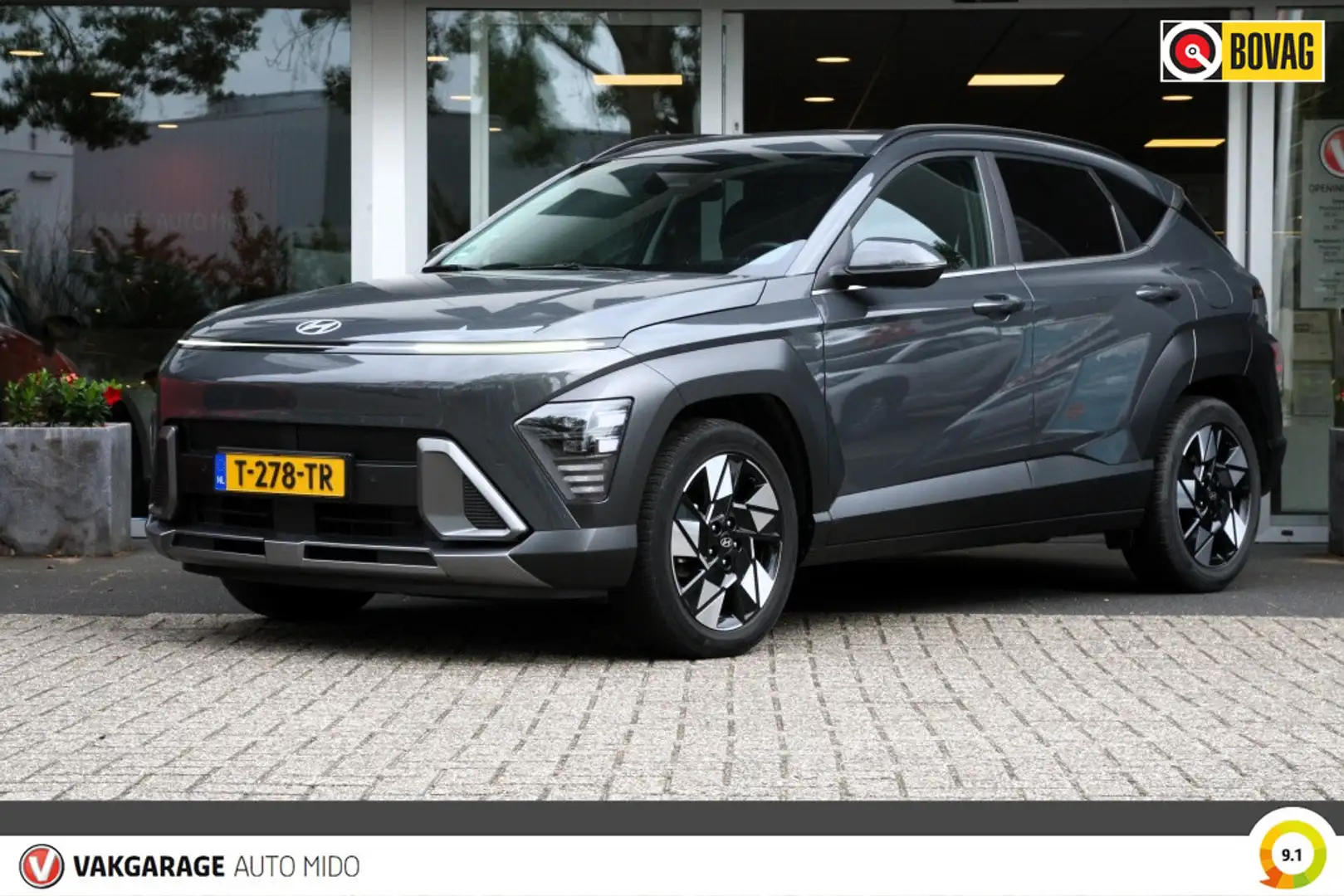 Hyundai KONA 1.6 GDI HEV Hybride Automaat Comfort Smart | TREKH Grijs - 1