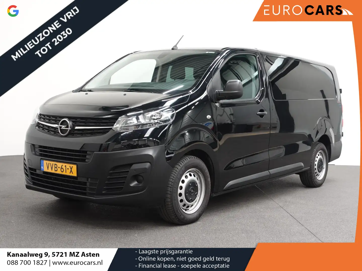 Opel Vivaro 145pk Automaat L3H1 Dubbele cabine 6-zits Navigati Zwart - 1