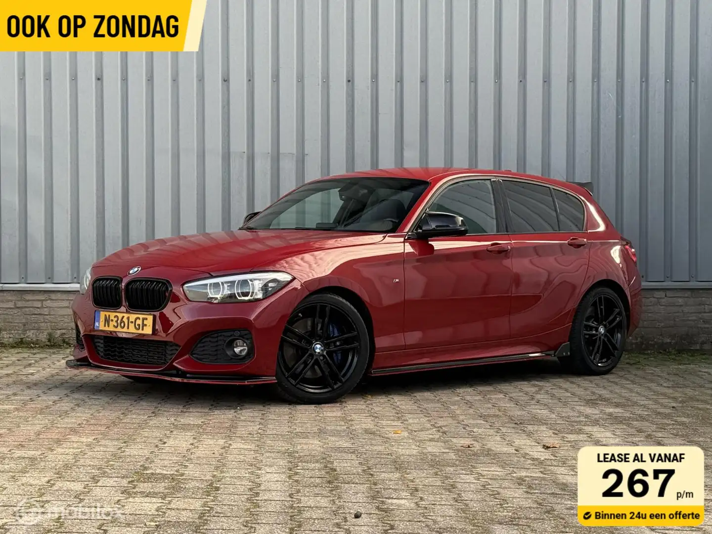 BMW 118 1-serie 118i M Sport Edition Rood - 1