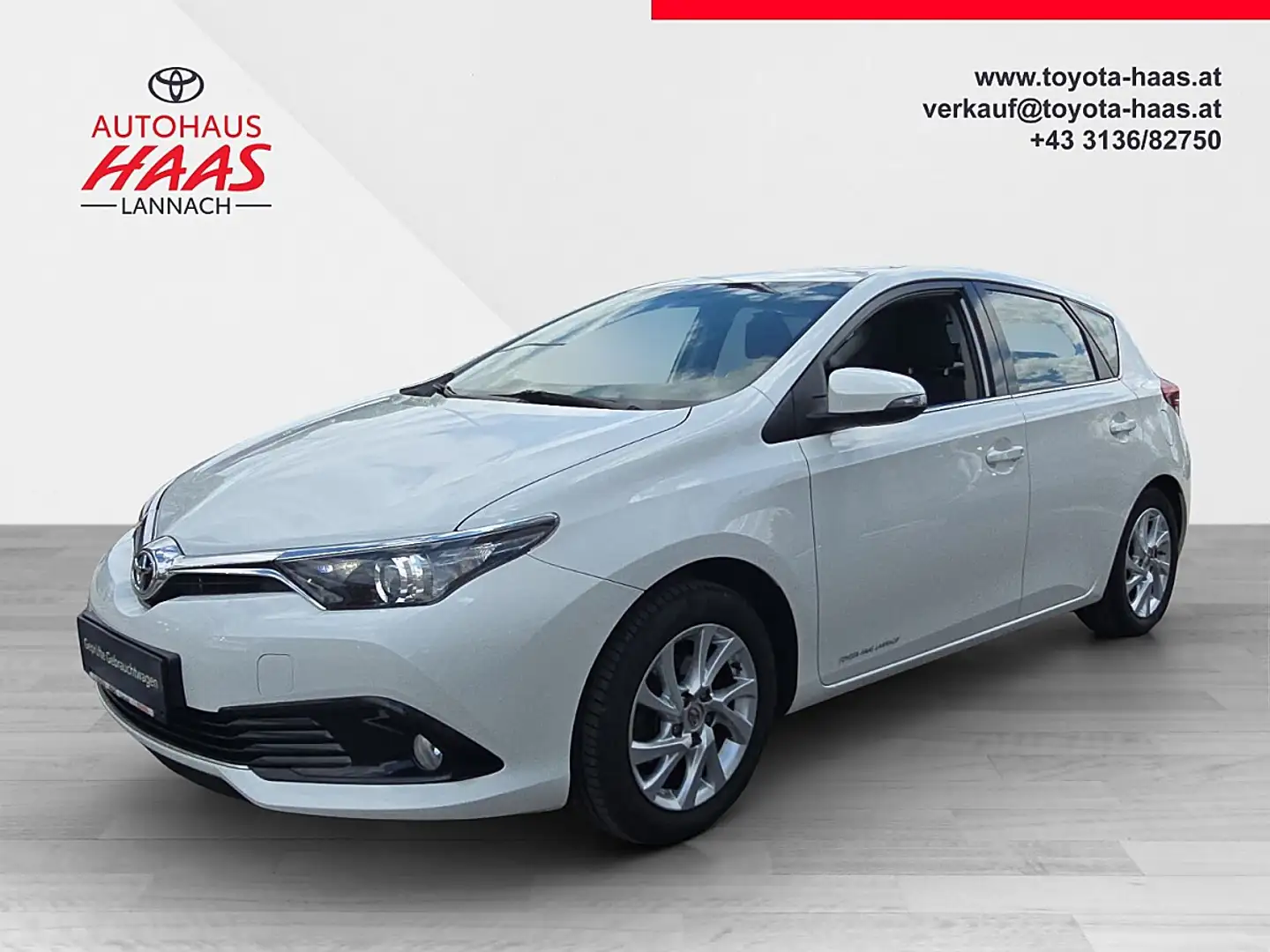 Toyota Auris 1,4 D-4D Active Weiß - 1