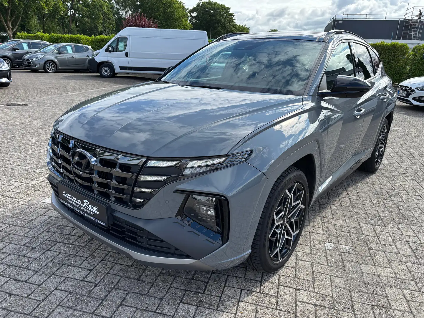 Hyundai TUCSON PHEV 1.6 T-GDI N-Line 4WD | AHK | Pano | Allwetter Grigio - 1