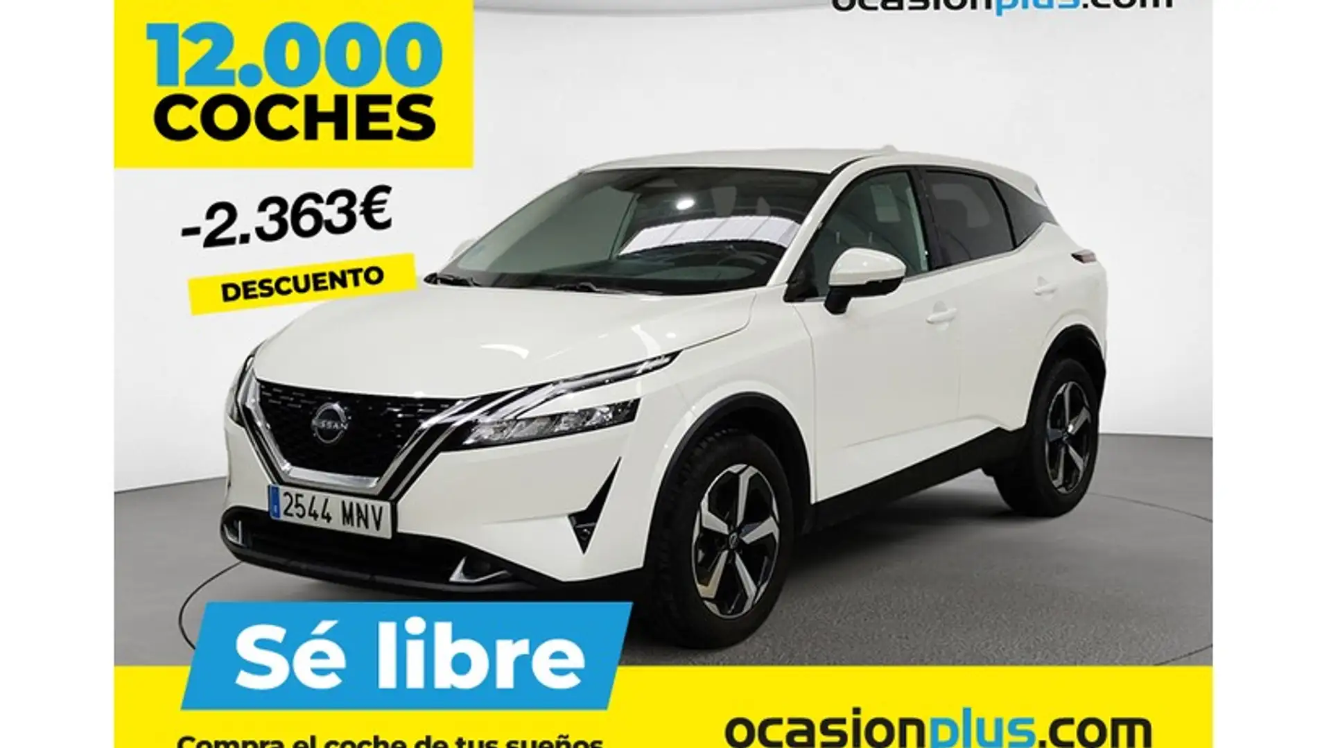 Nissan Qashqai 1.3 DIG-T mHEV 12V N-Connecta 4x2 103kW Weiß - 1