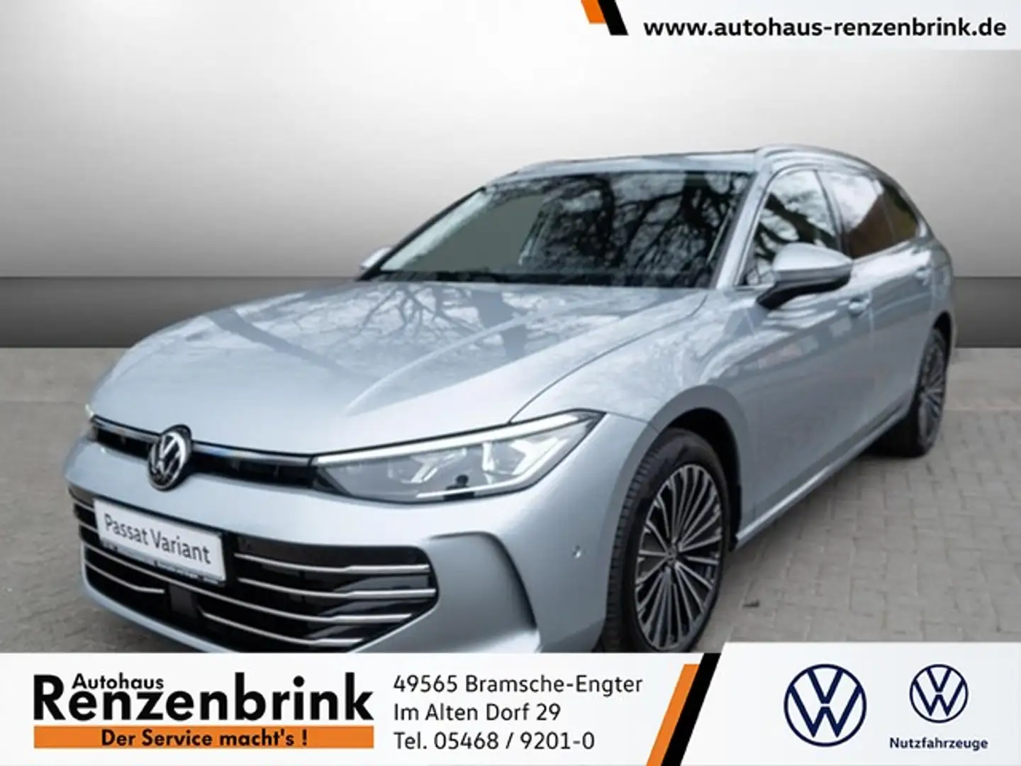 Volkswagen Passat Variant Elegance TDI DSG AHK 360° Panorama Dach Silber - 1