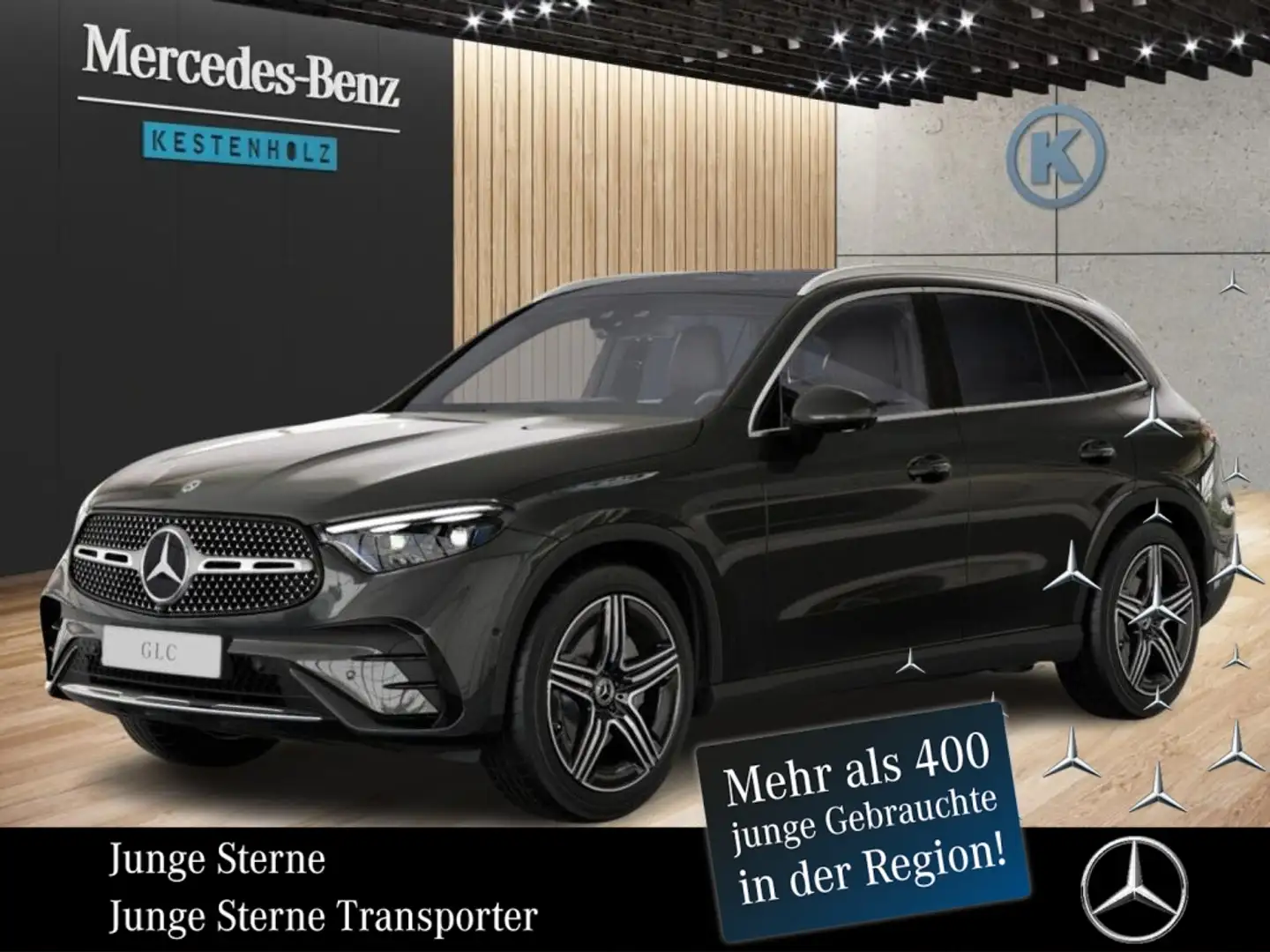 Mercedes-Benz GLC 300 4MATIC *AMG*MBUX*Memory*Sportausp.*PANO Grau - 1