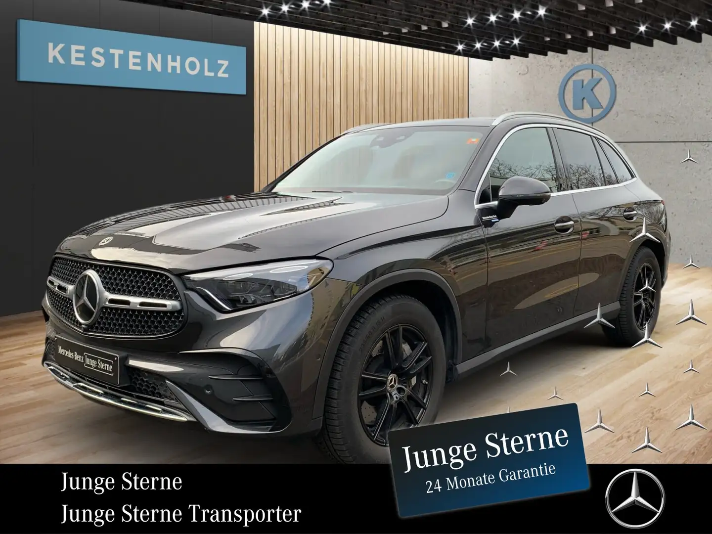 Mercedes-Benz GLC 300 GLC 300 4M AMG°ADV+°MEMO°360°AHK°PANO°DISTR° Gris - 1