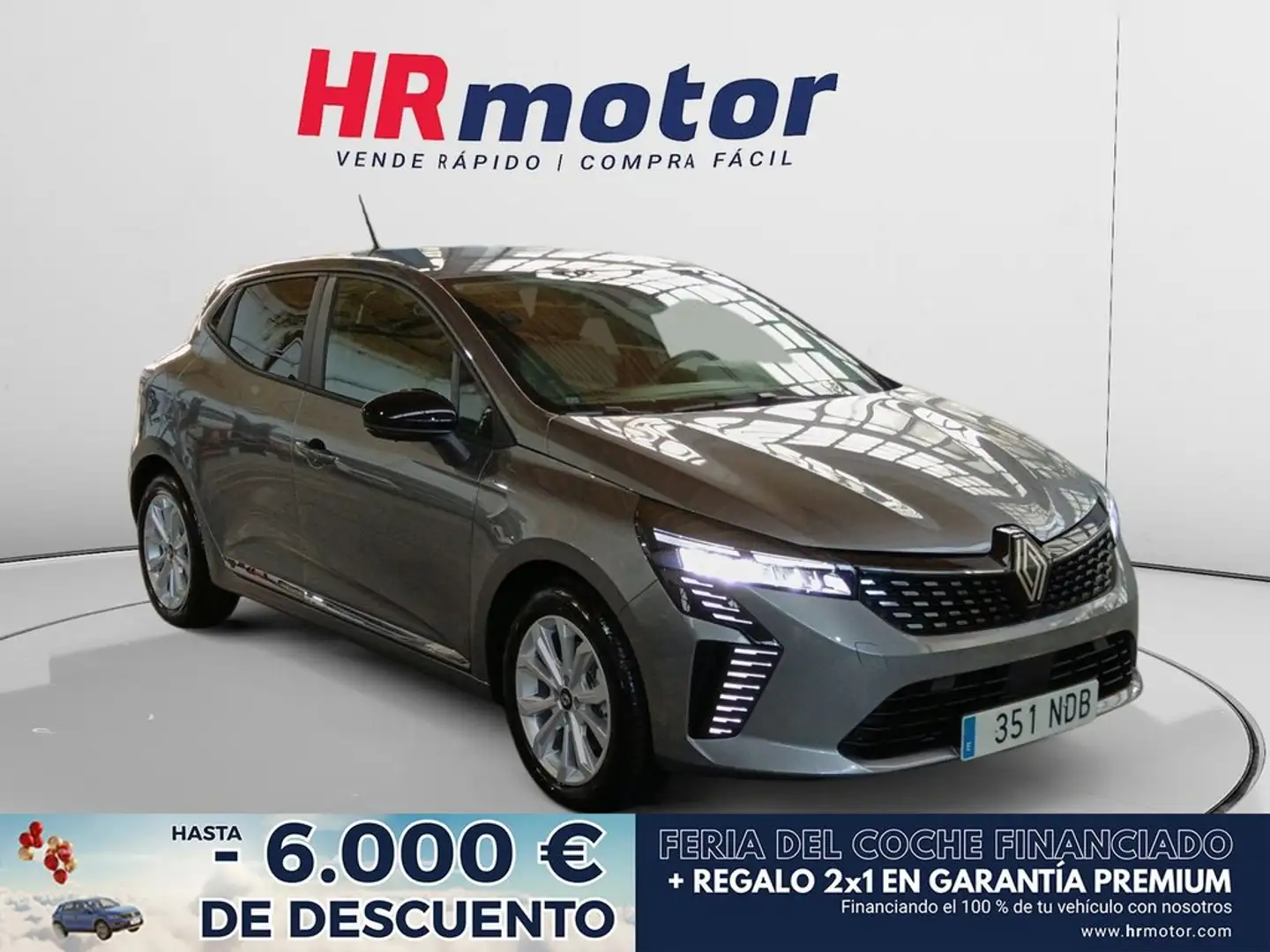 Renault Clio Evolution Gris - 1