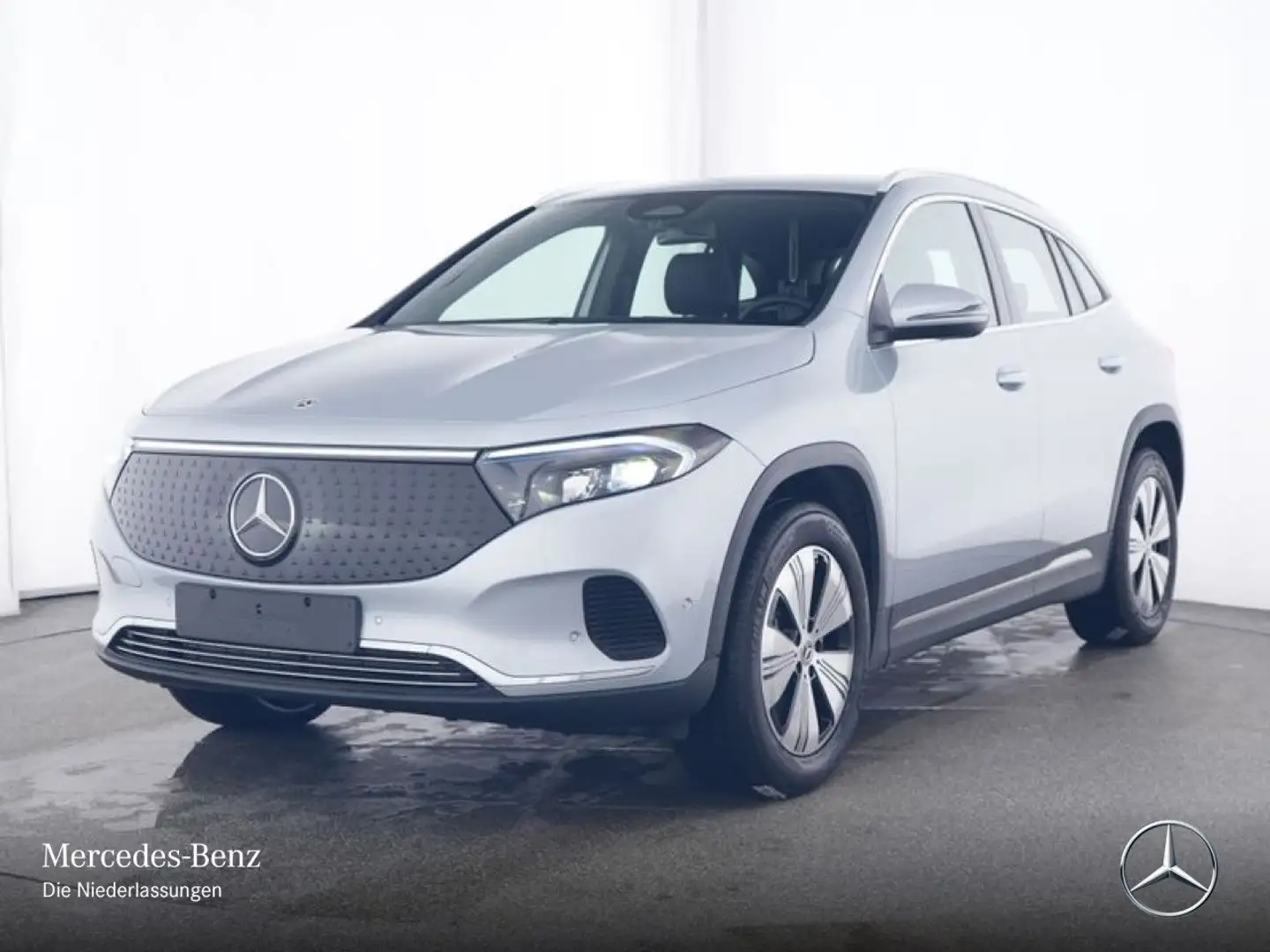 Mercedes-Benz EQA 300 4M PROG+PLUS-PAKET+KAMERA+KEYLESS+SPUR Silber - 2
