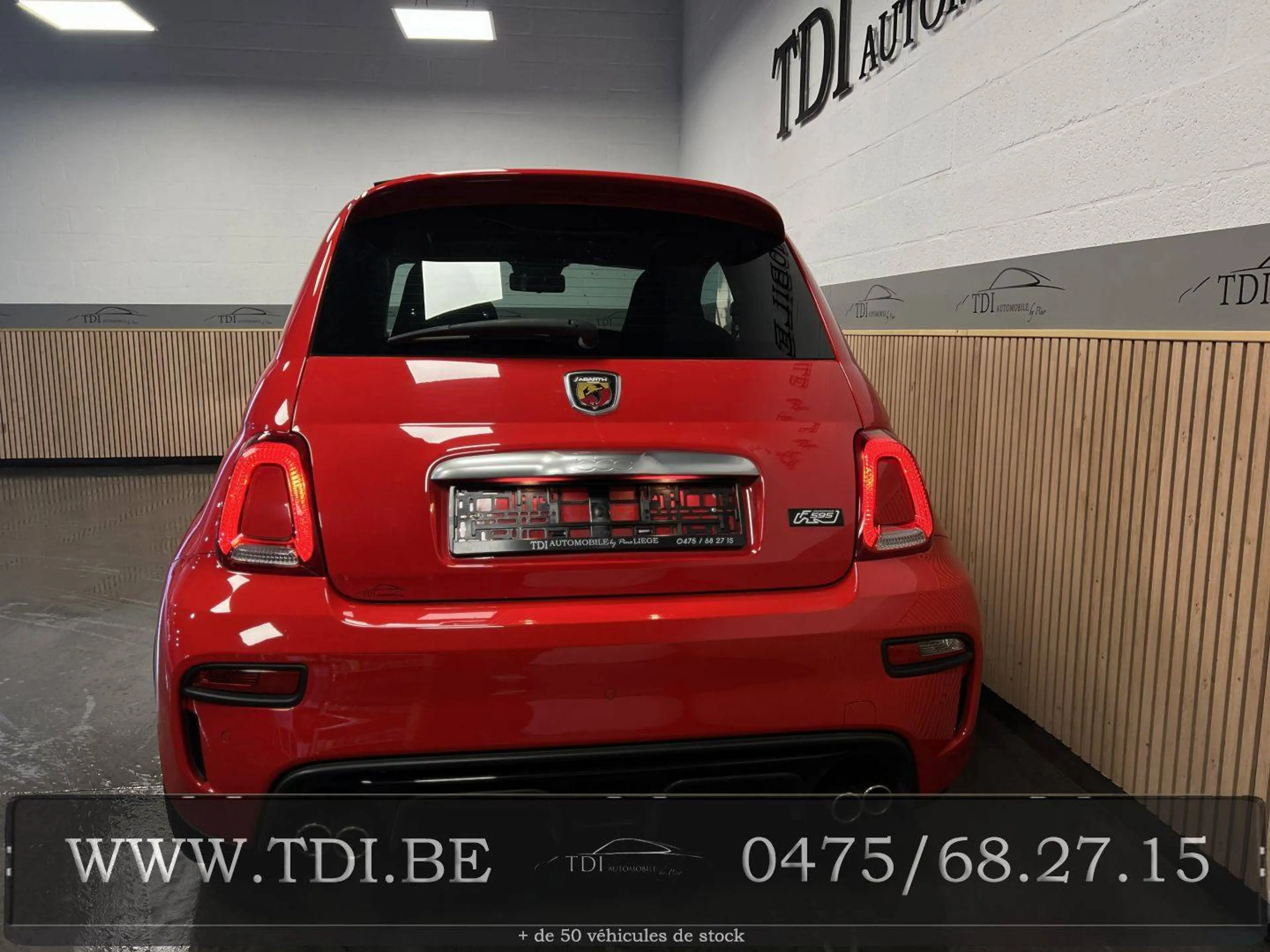 Abarth 595 *F595*TVA RECUPERABLE*163cv*Etat Nuf* 18.000km*Belge*Garantie* — photo 8