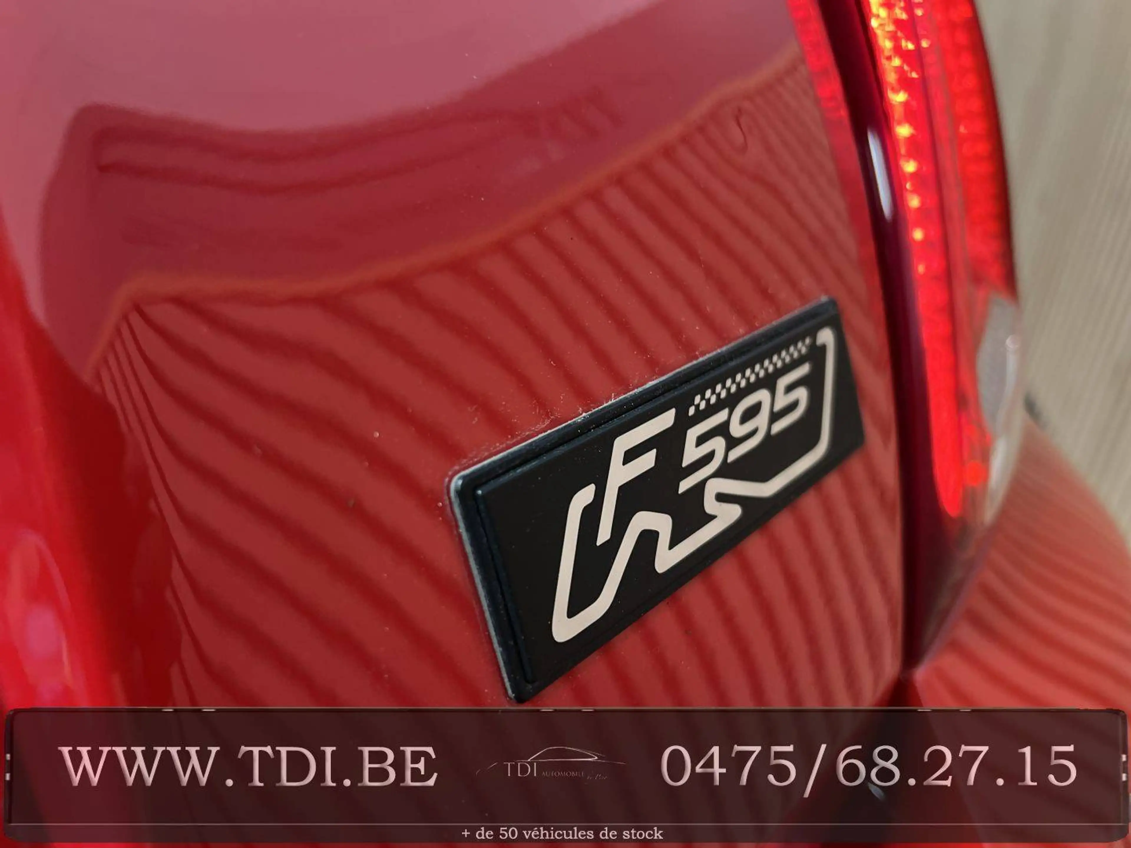 Abarth 595 *F595*TVA RECUPERABLE*163cv*Etat Nuf* 18.000km*Belge*Garantie* — photo 3