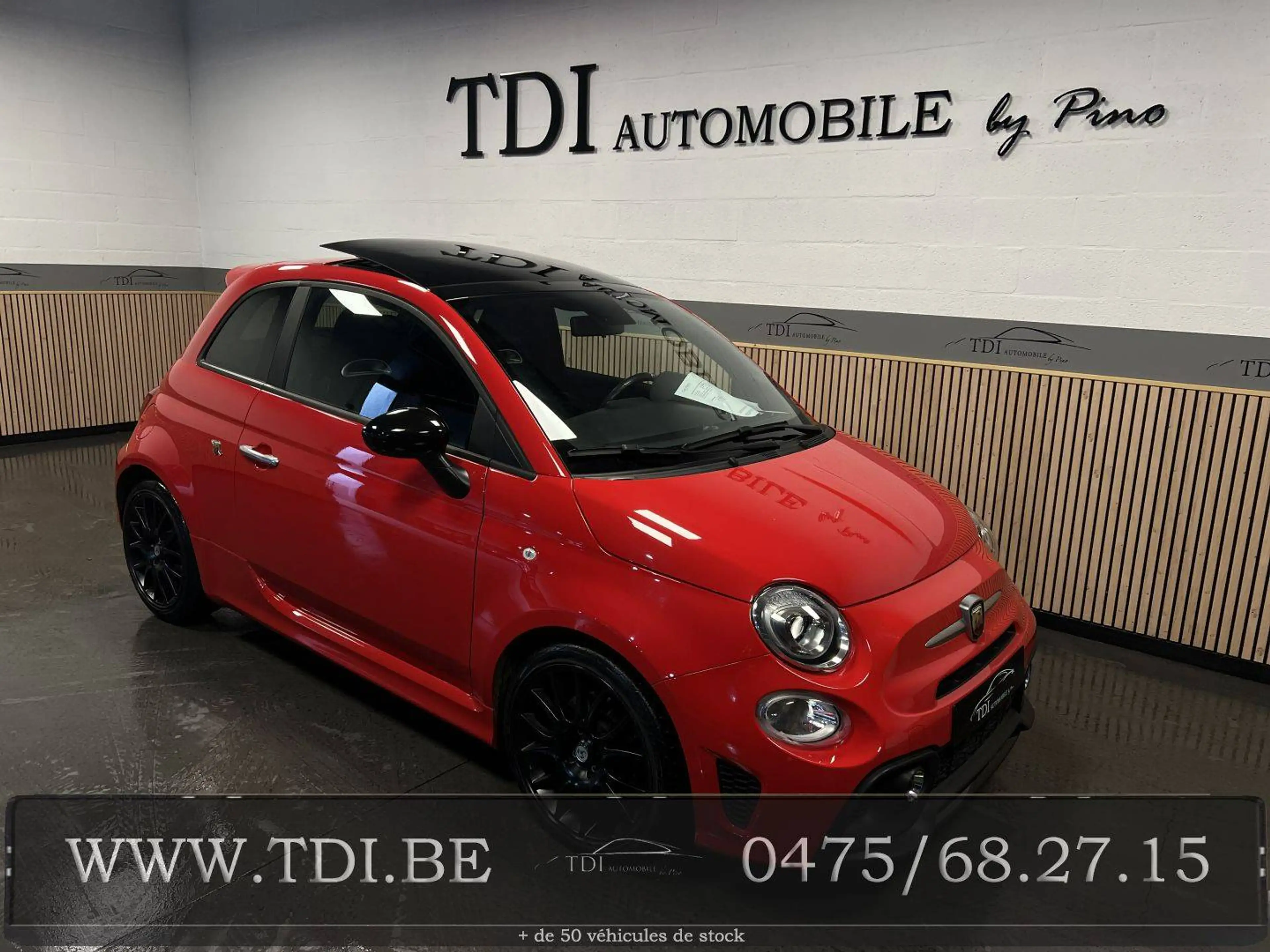 Abarth 595 *F595*TVA RECUPERABLE*163cv*Etat Nuf* 18.000km*Belge*Garantie* — photo 9